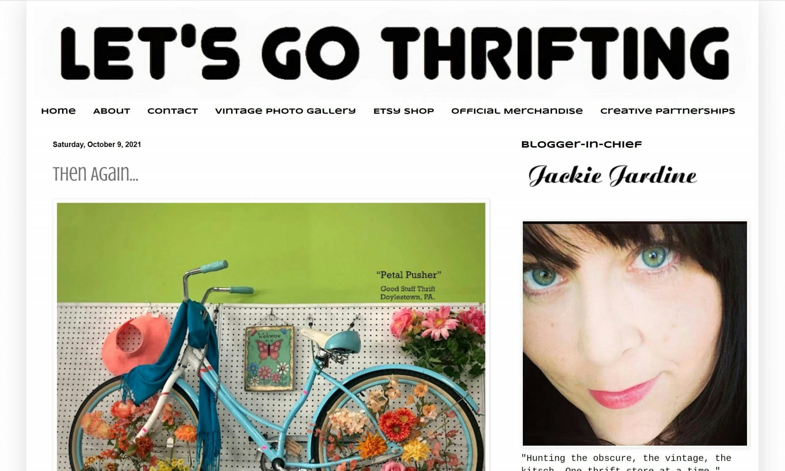 Let’s Go Thrifting thrift fashion blog