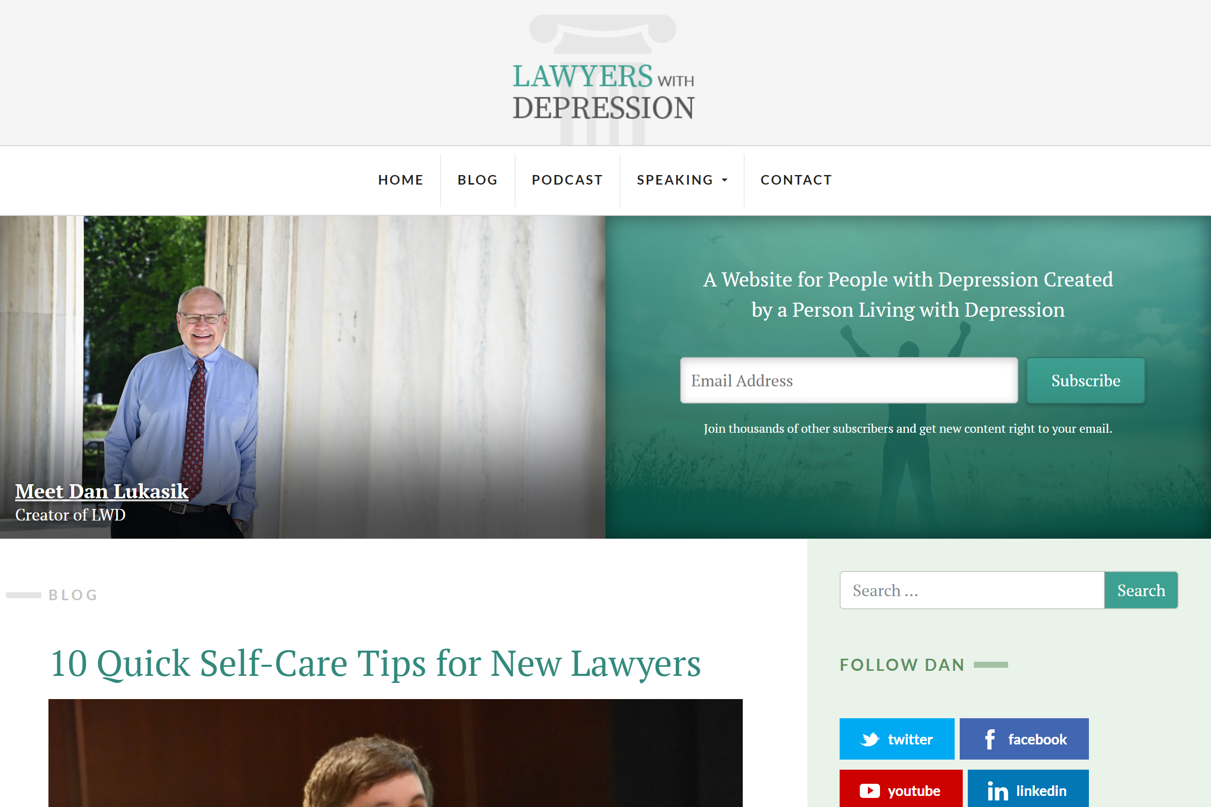  Lawyers With Depression mental health blog
