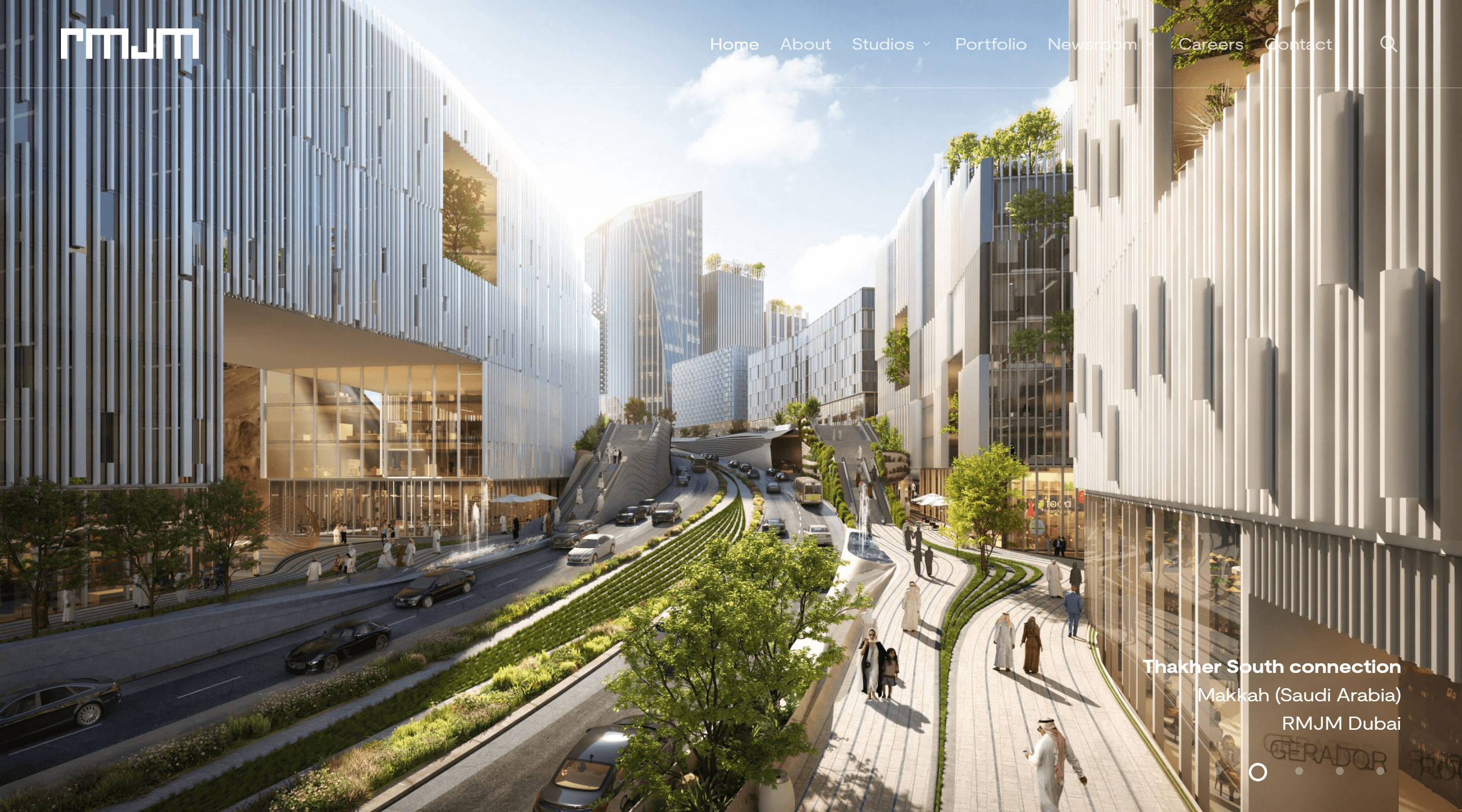 RMJM International Architecture Firm Architecture Website