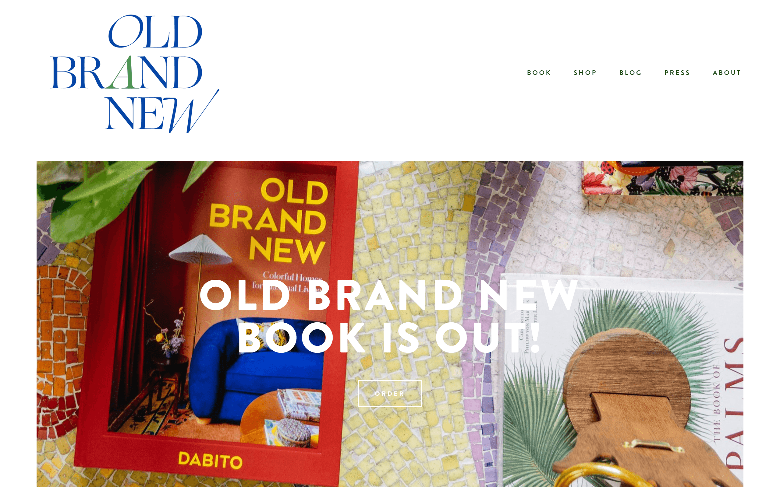 Old Brand New interior design blog