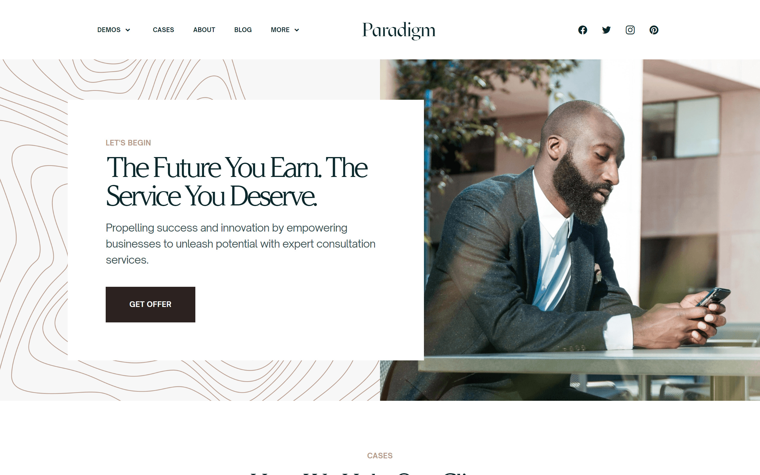 Paradigm WordPress theme
