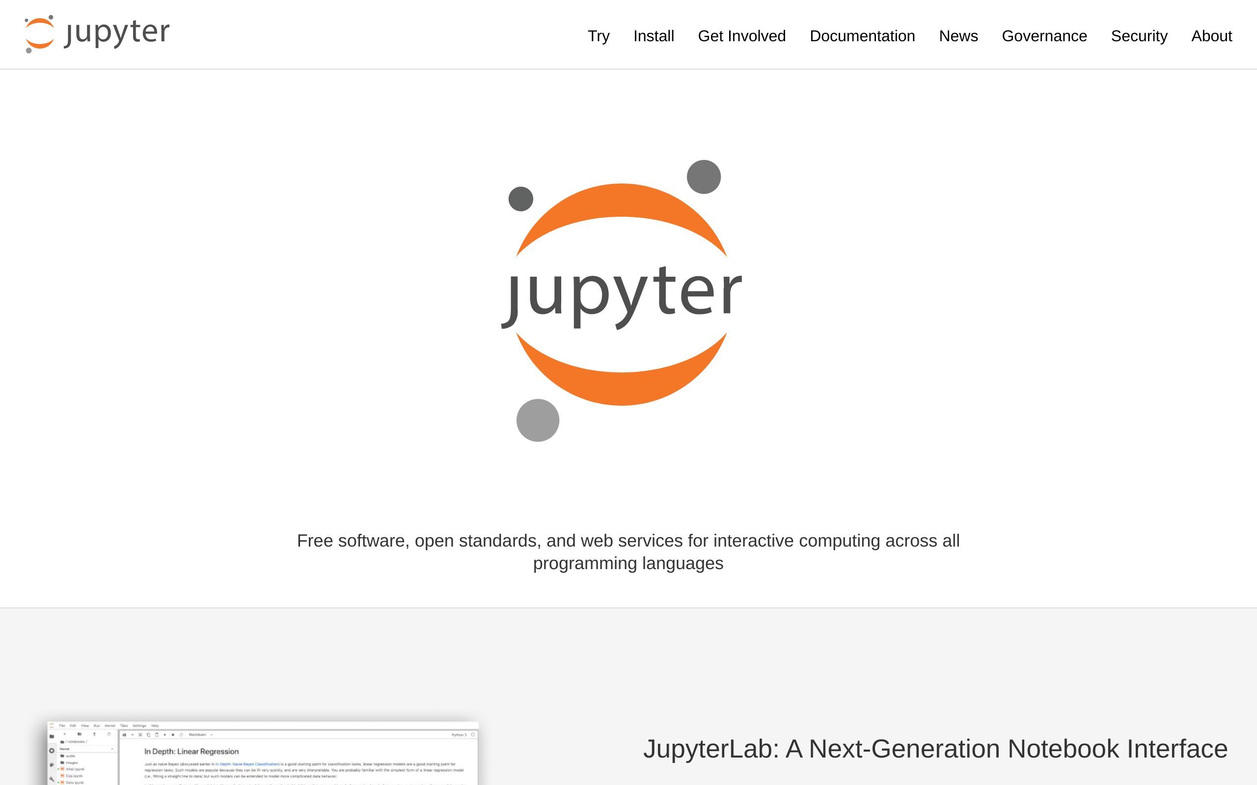 Jupyter Notebook data analytics tool