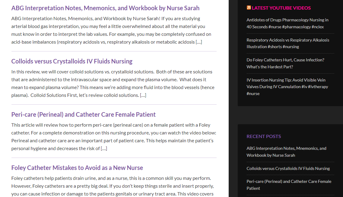Registered Nurse RN nursing blog