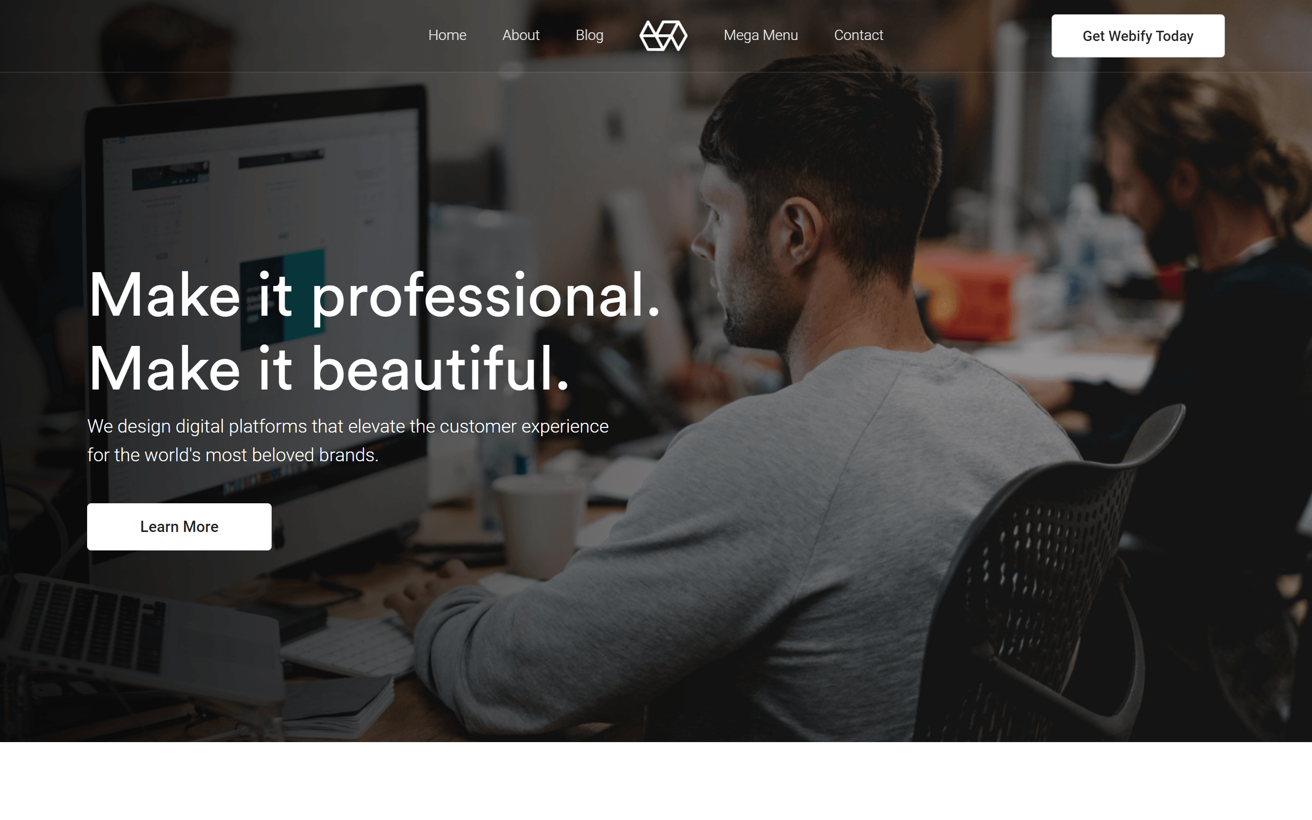 Webify WordPress theme