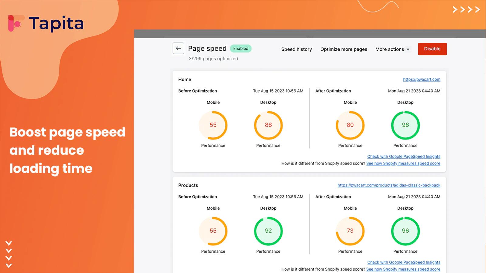 Tapita SEO&Speed Optimizer Pro Shopify SEO app