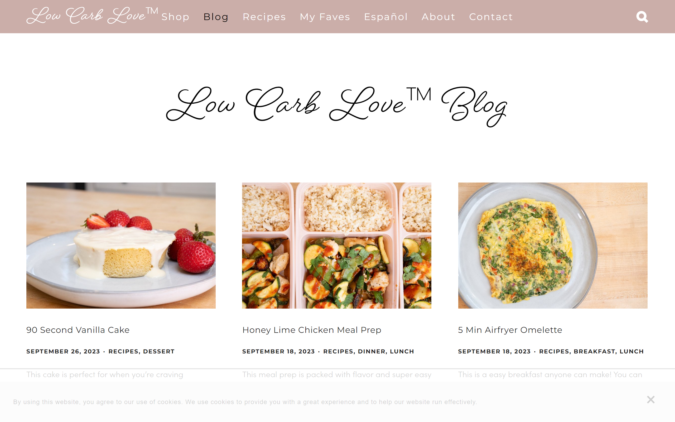 Low Carb Love weight loss blog