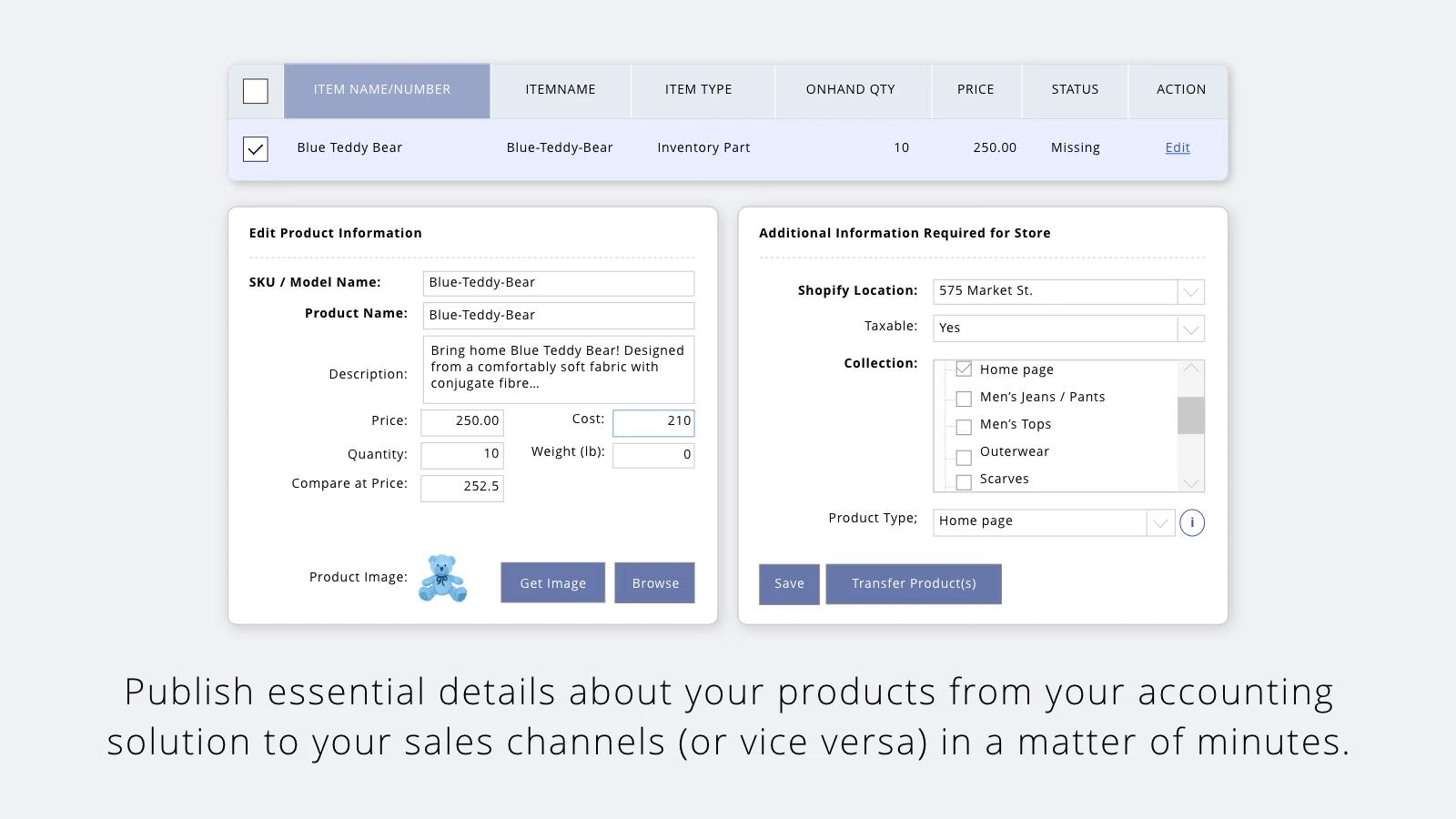 Webgility QB Desktop Sync Shopify App