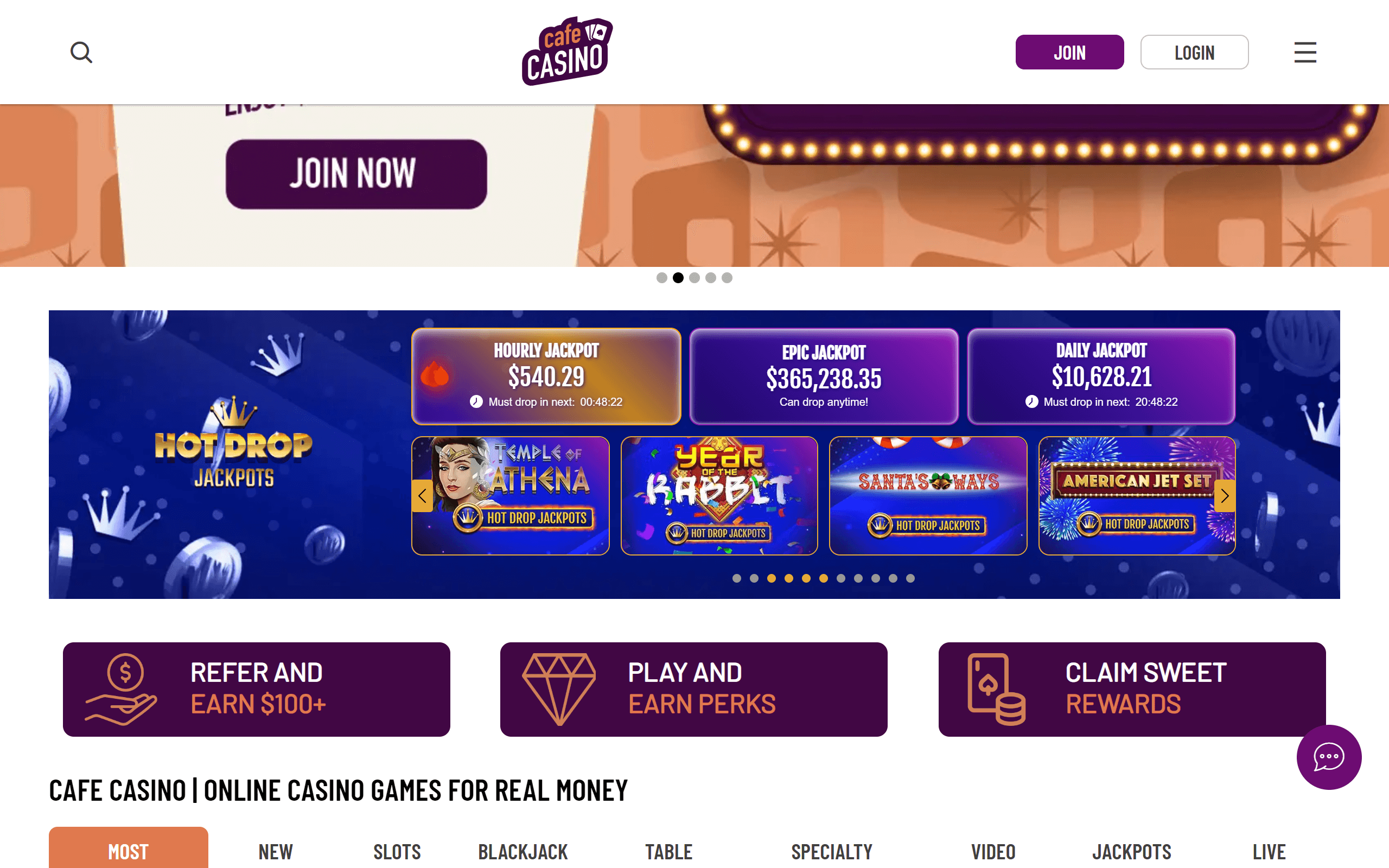 Cafe Casino Gambling Sites