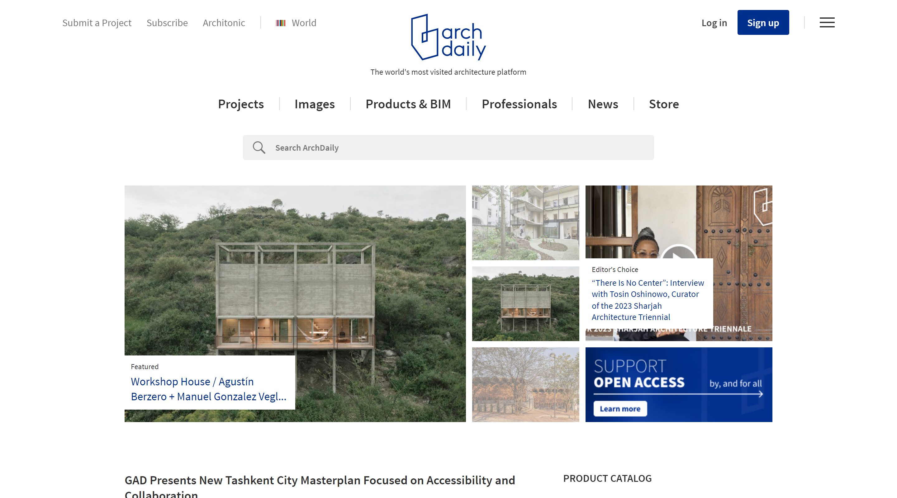 Arch Daily Architecture Website