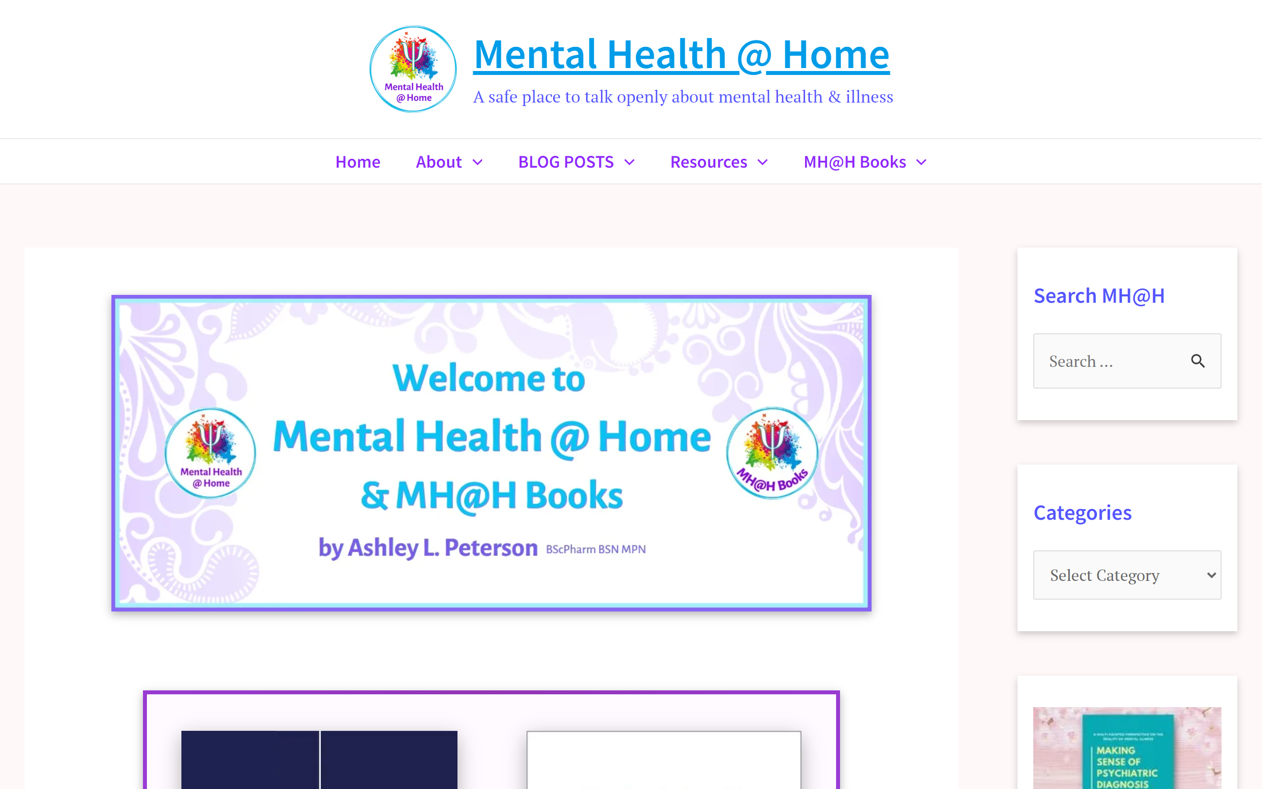 Mental Health @ Home mental health blog 
