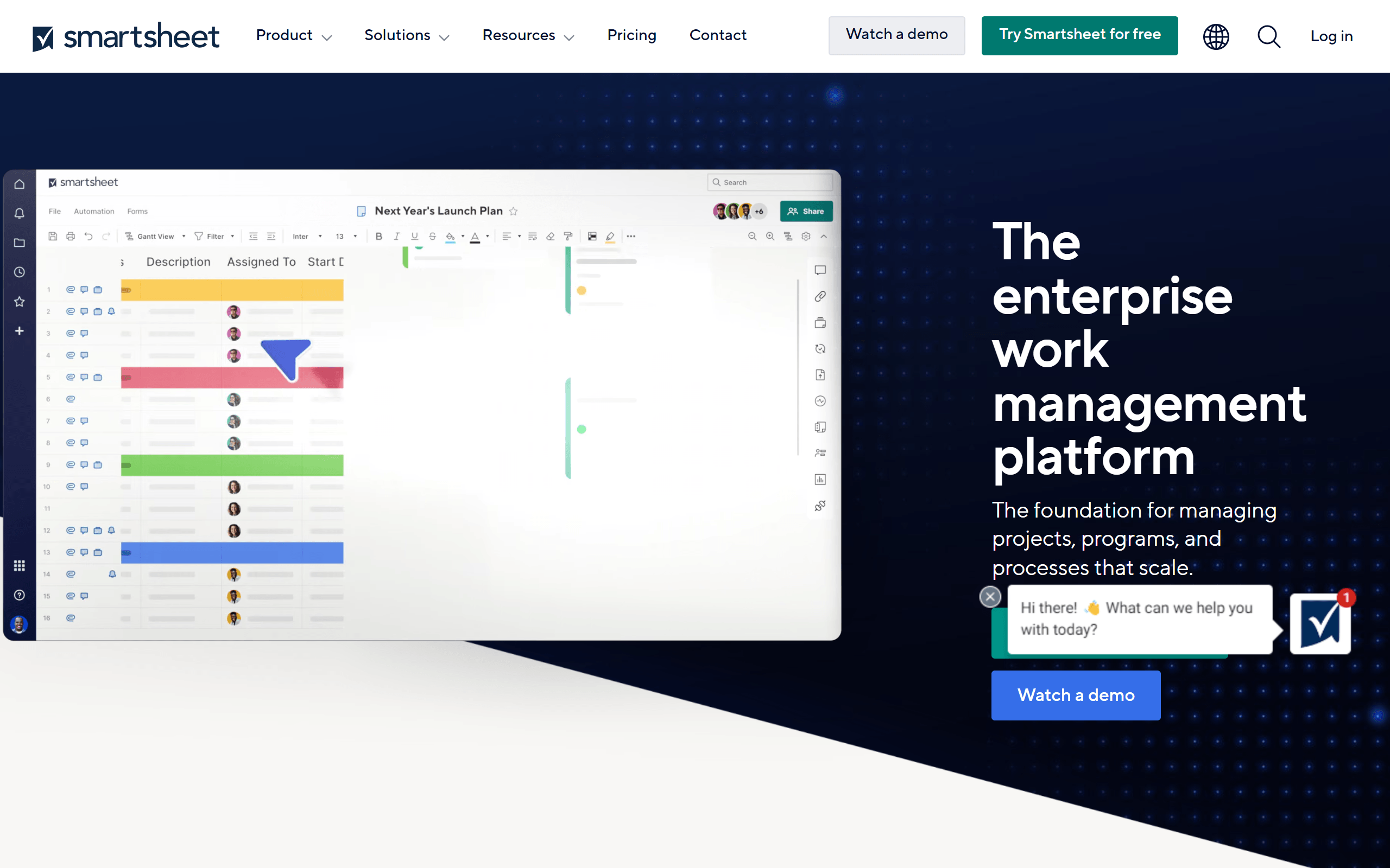 Smartsheet time tracking tool