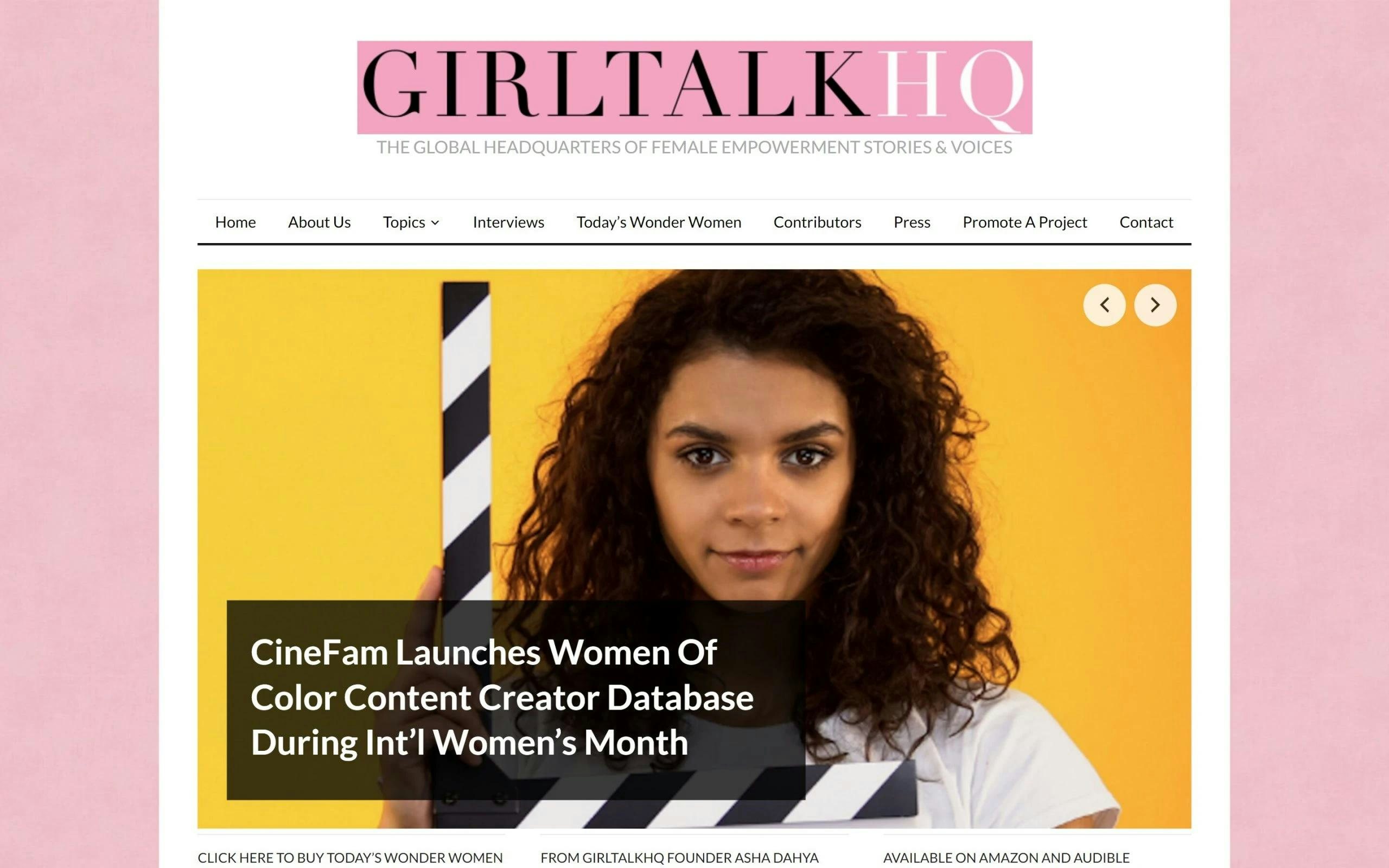 Girl Talk HQ blog for women