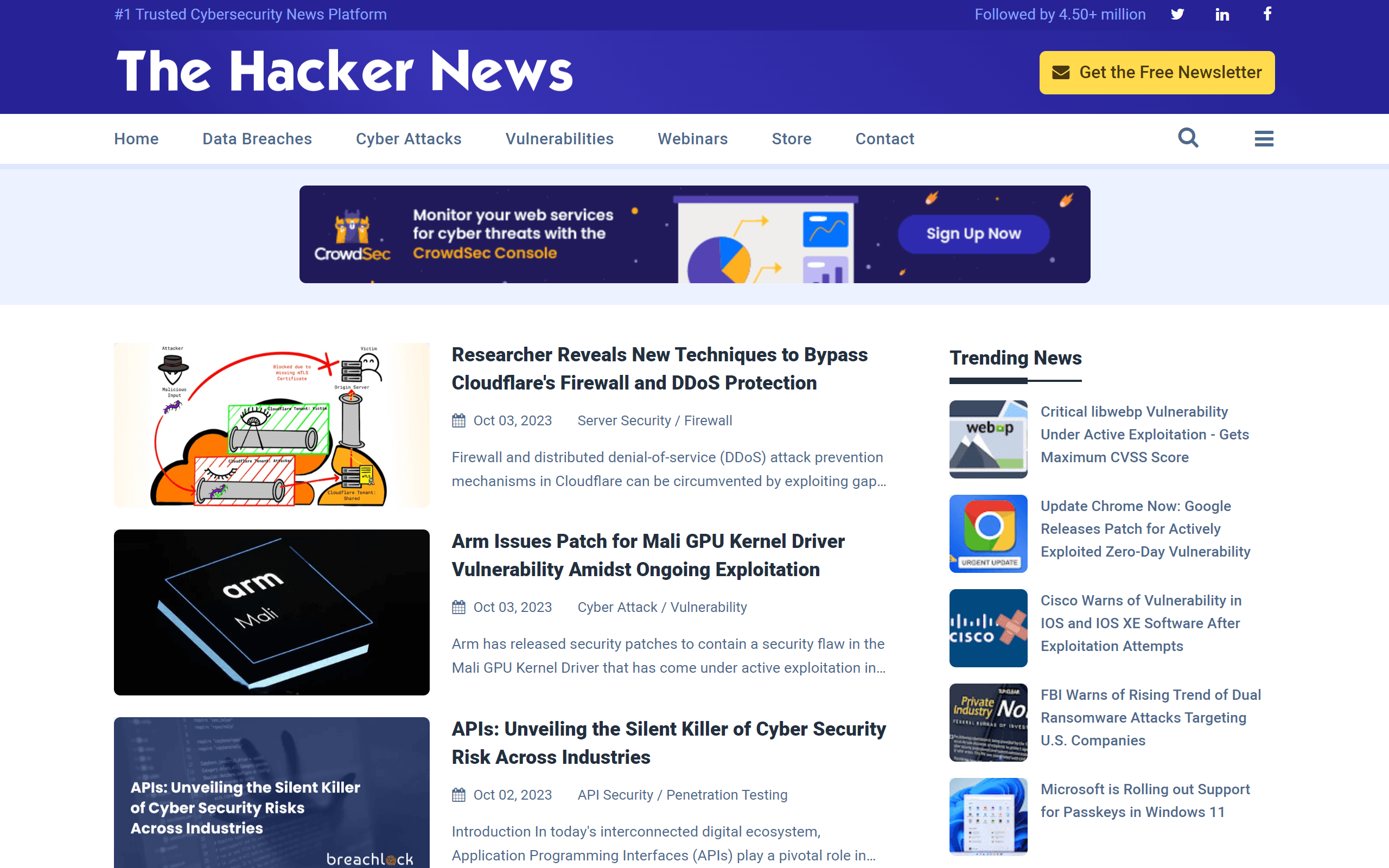 The Hacker News cybersecurity blog