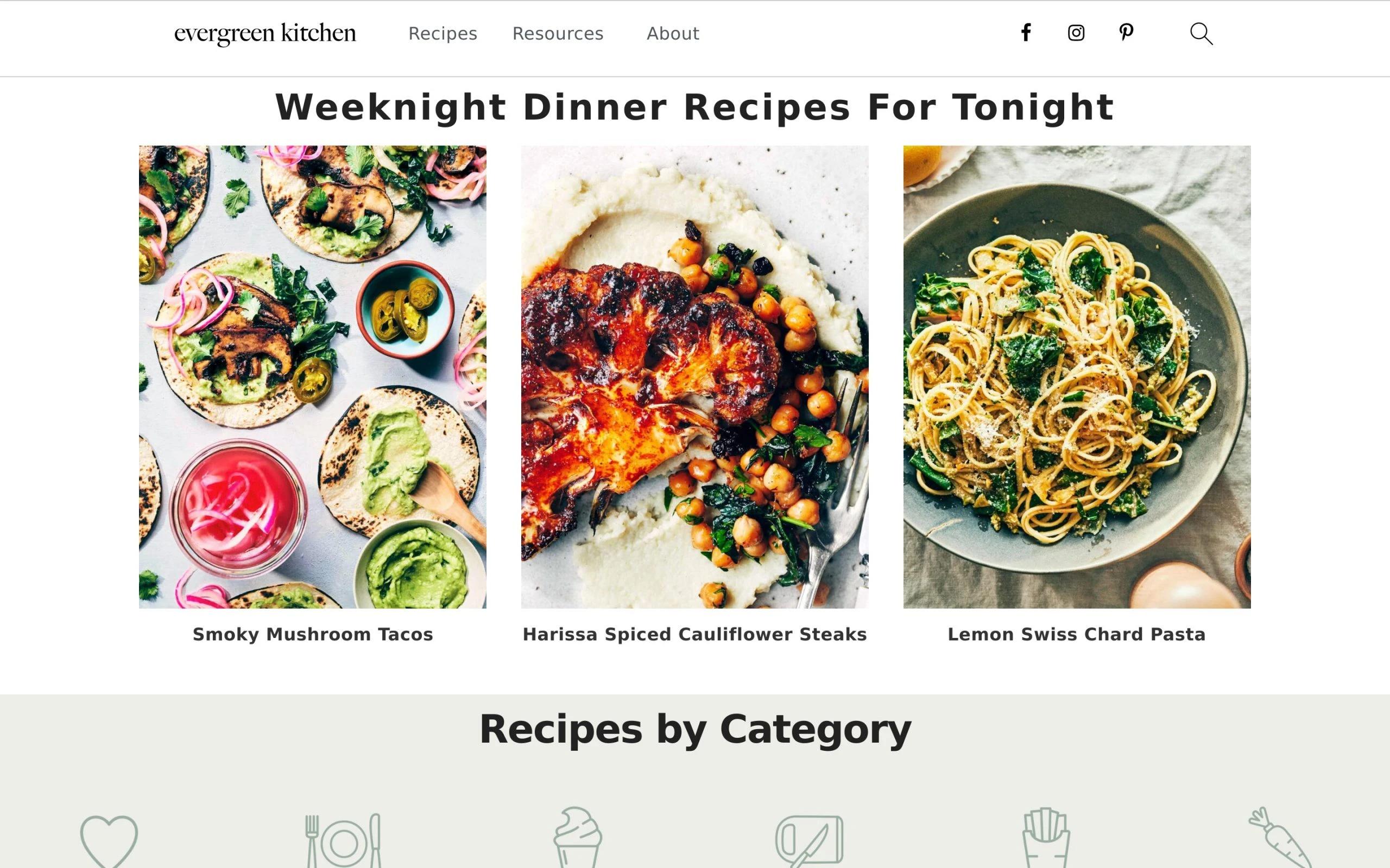 Evergreen kitchen photography blog