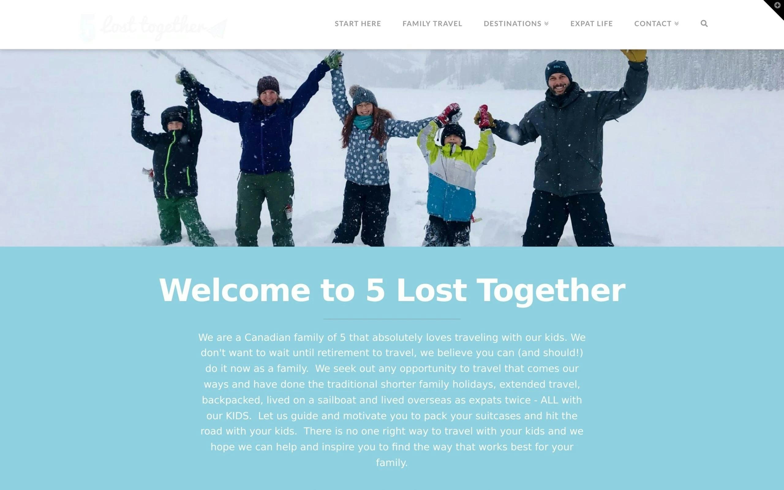 5 Lost Together travel blog
