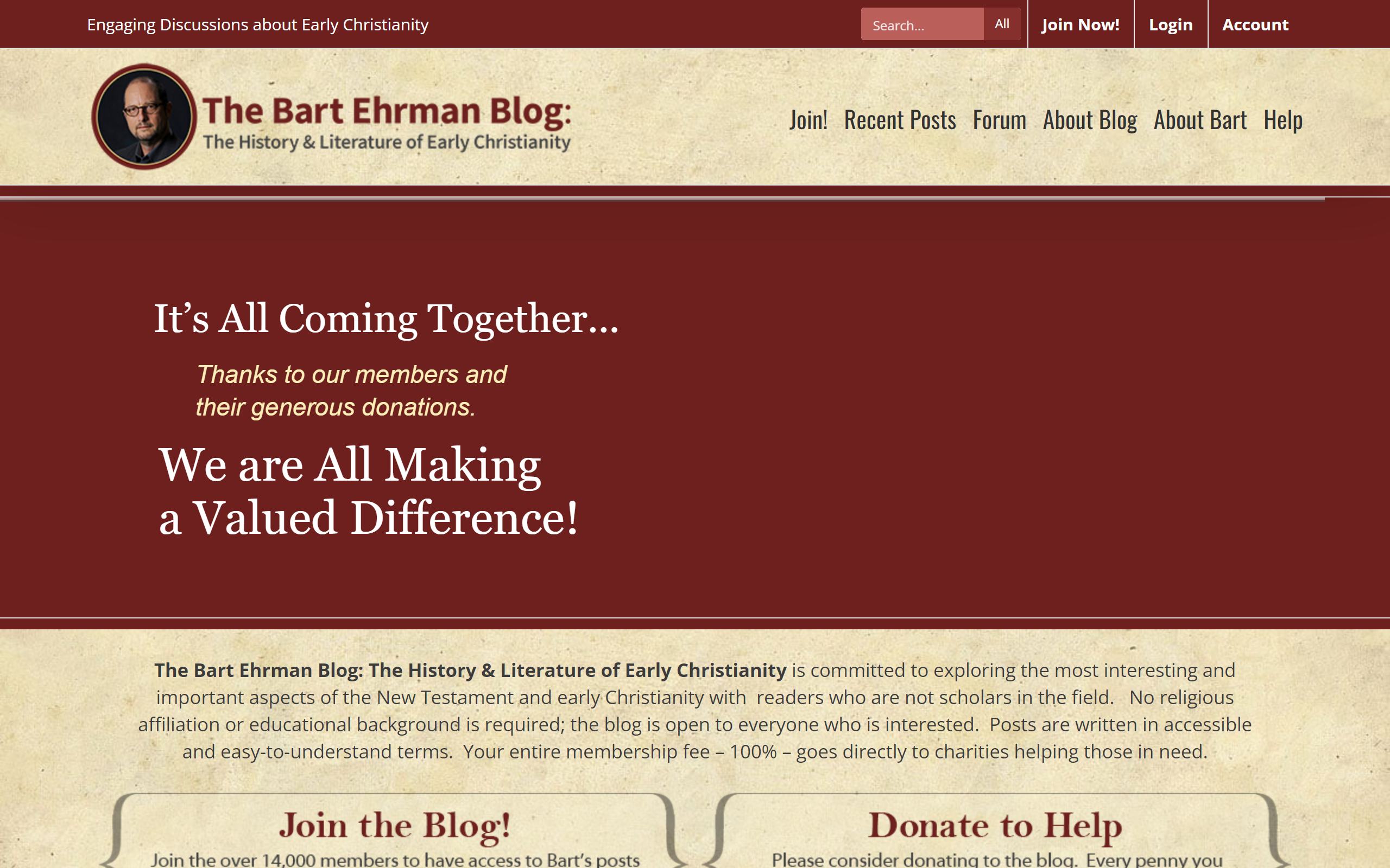  Bert Ehrman Blog Christian Blog
