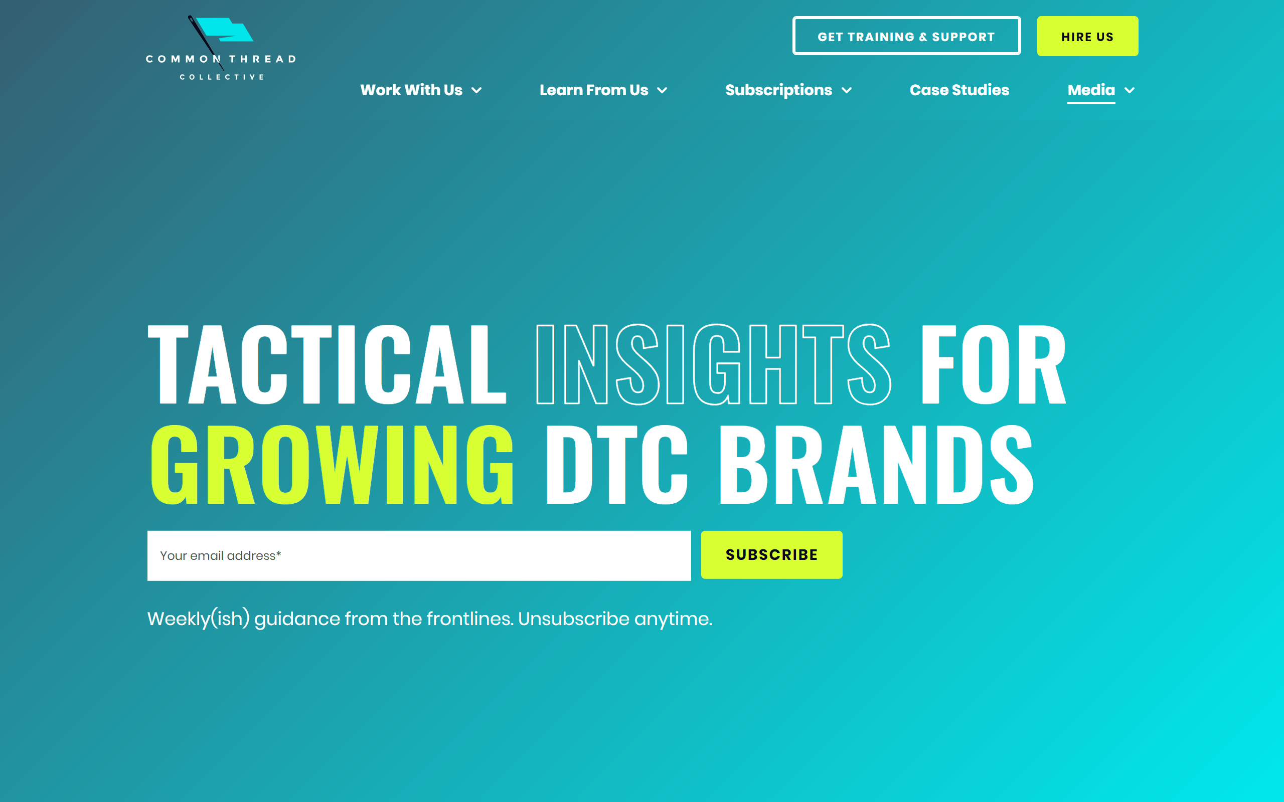 Common Thread eCommerce blog