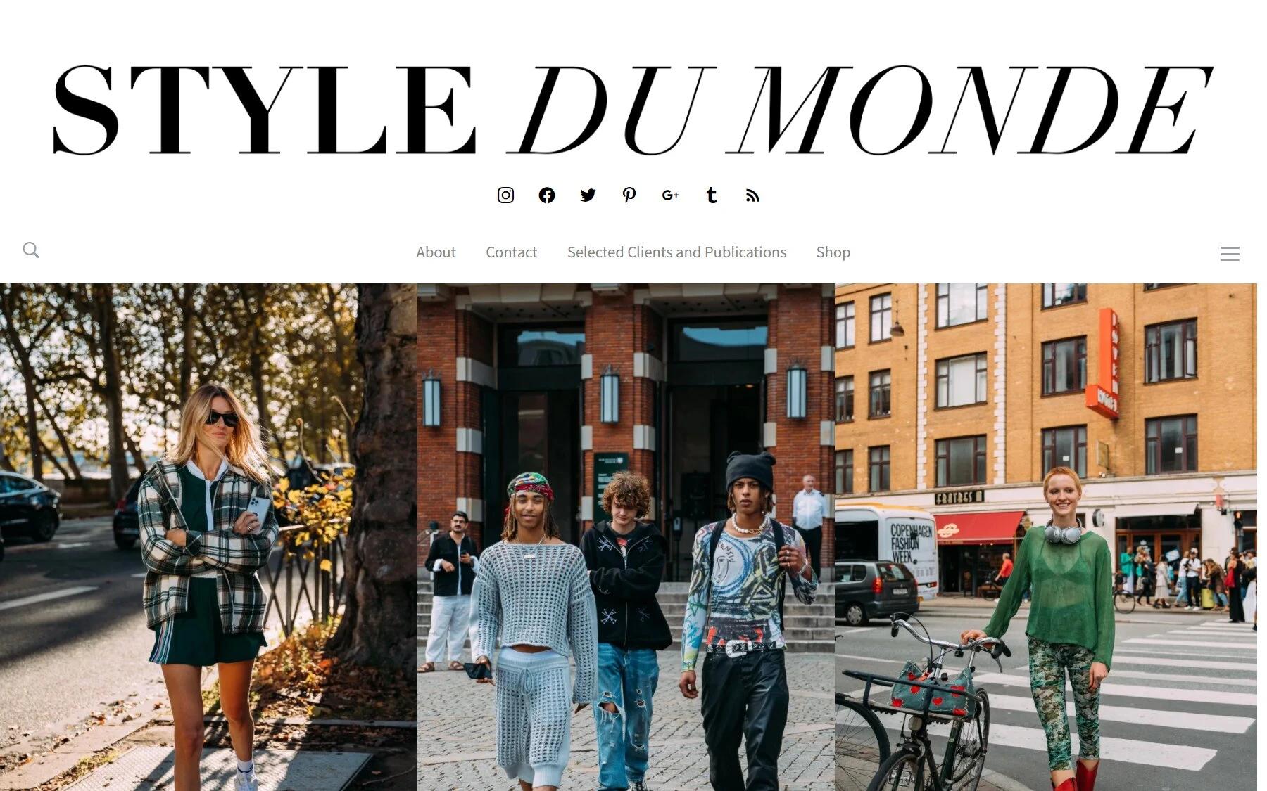 Style Du Monde fashion blog