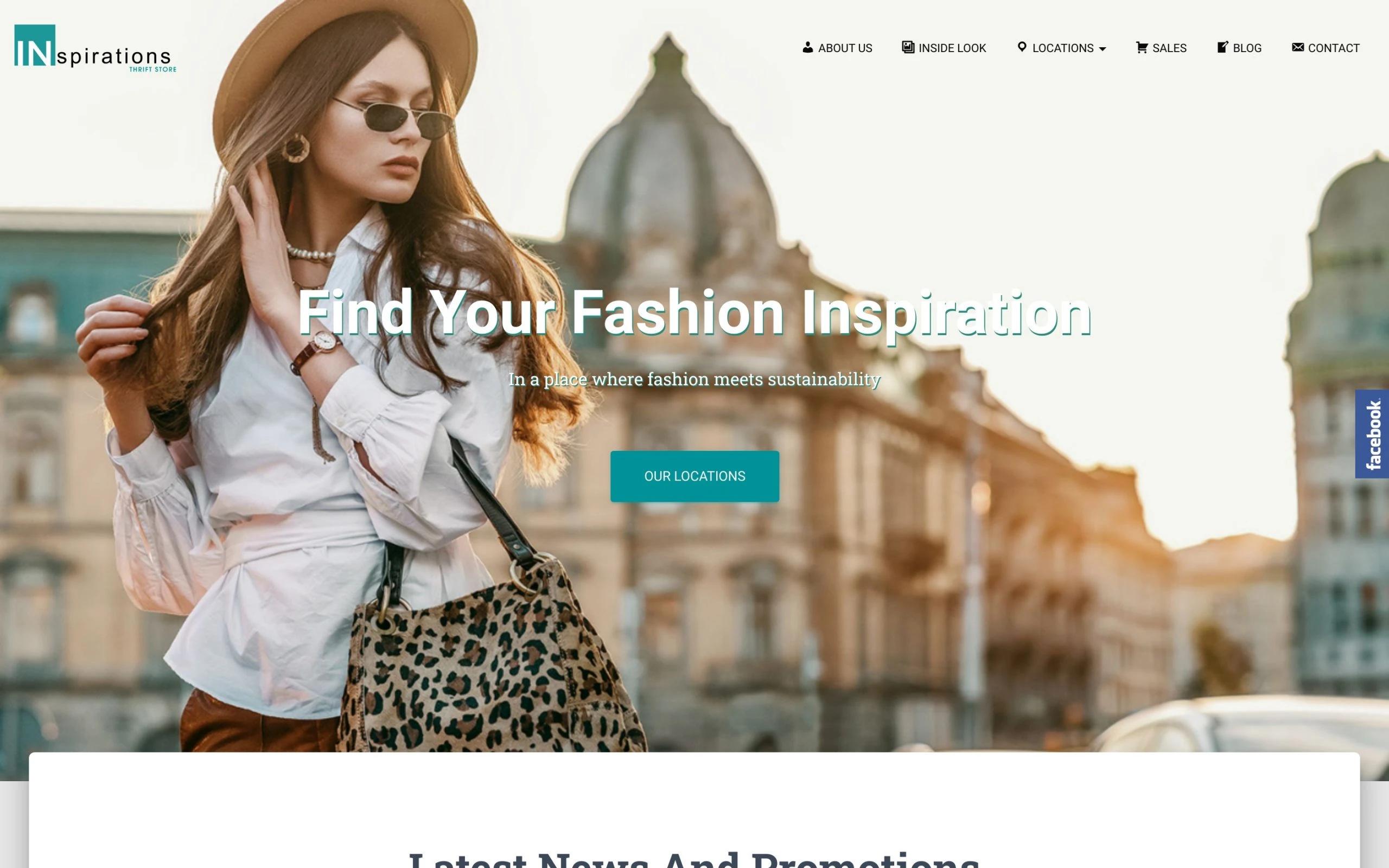 Inspiration Thrift Store thrift fashion blog