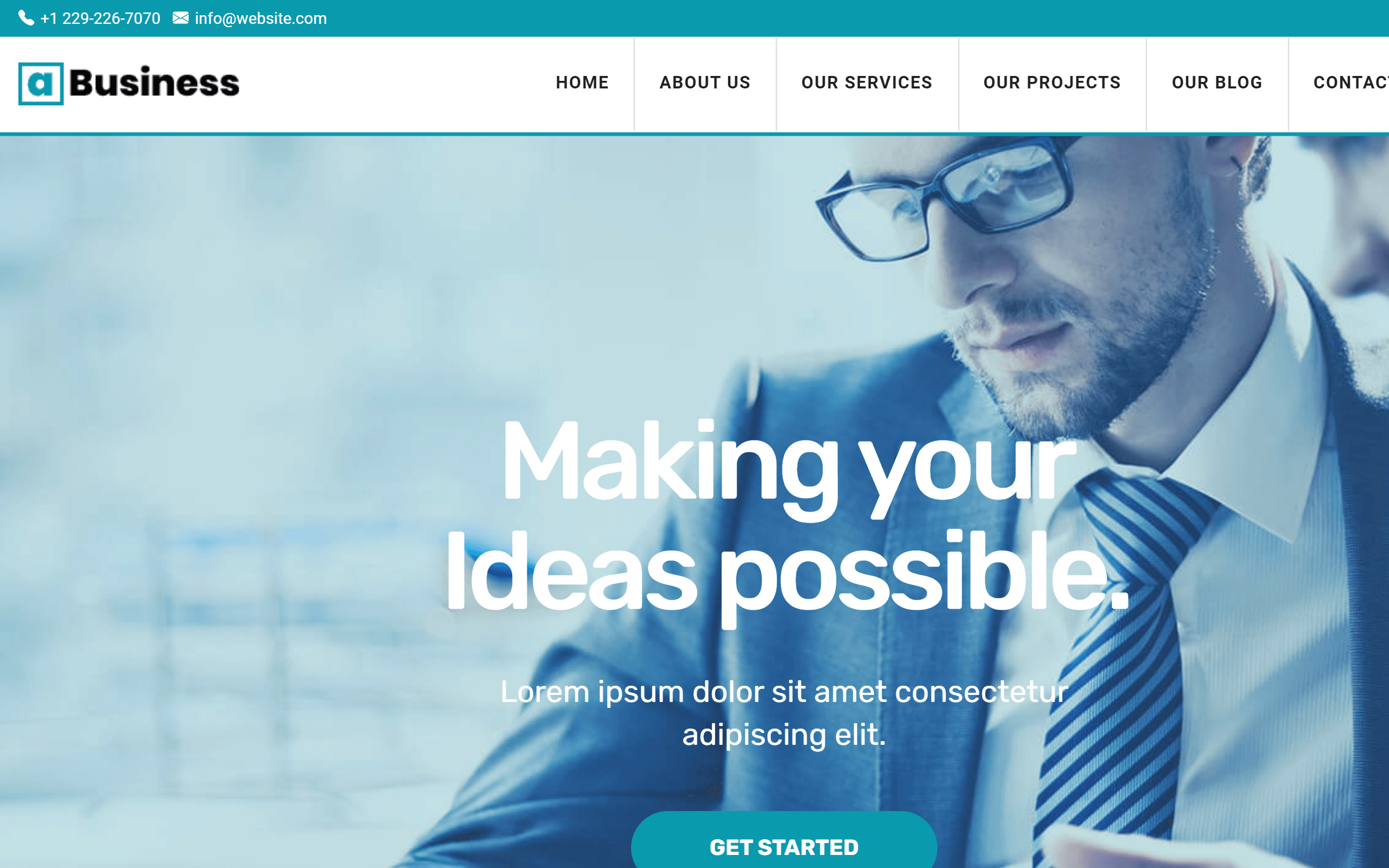 Avas WordPress theme