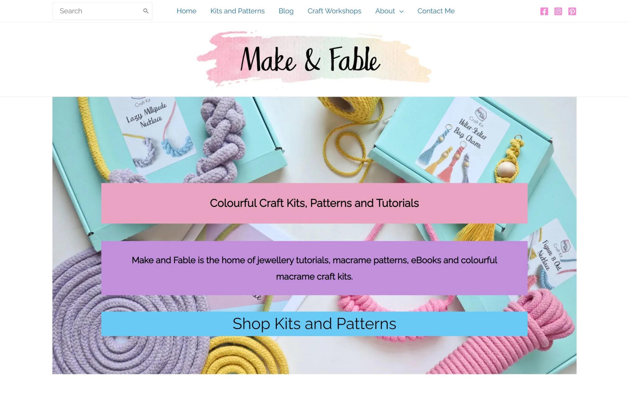 Make and Fable DIY blog