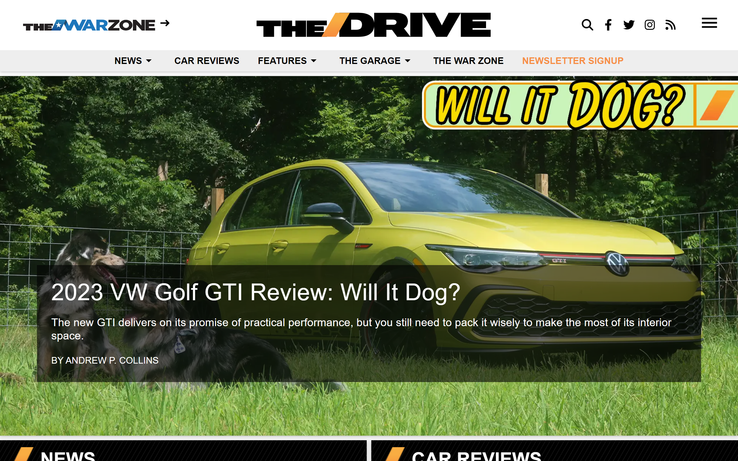The Drive car blog