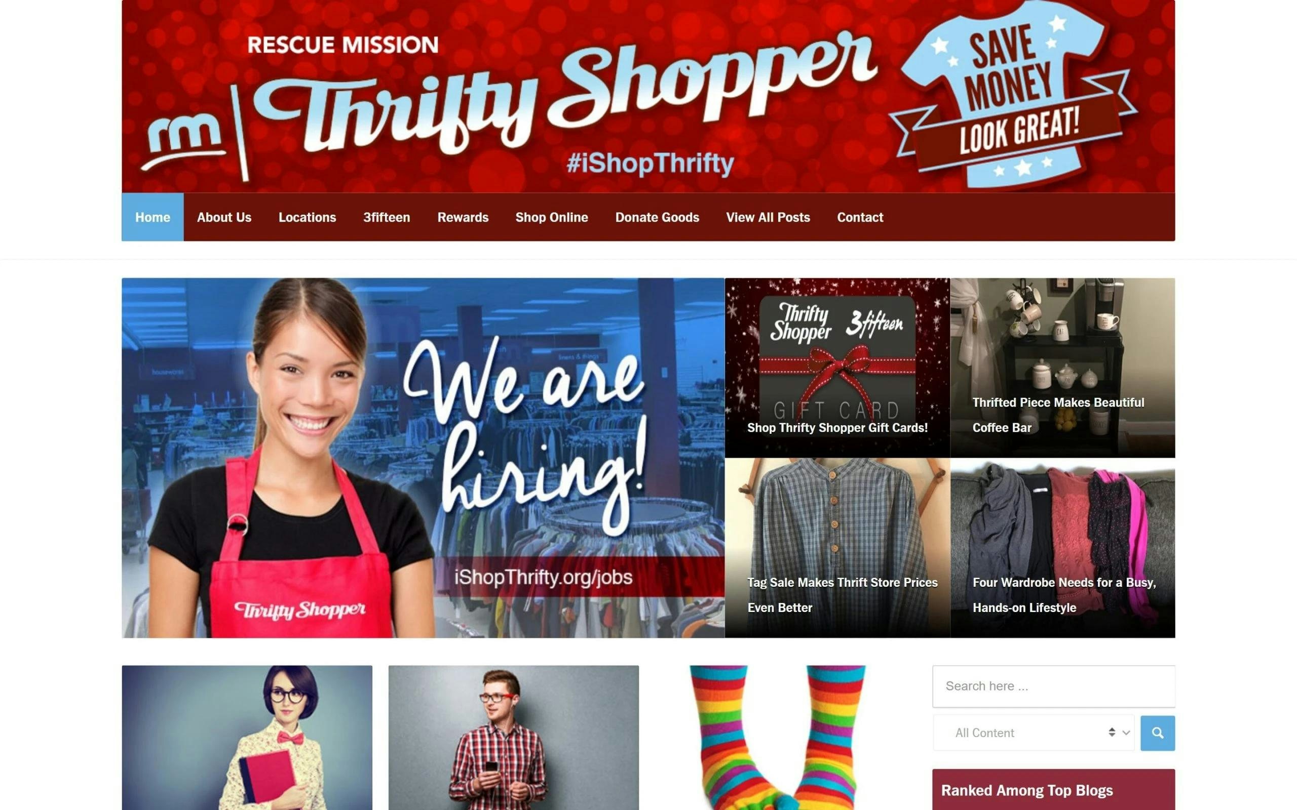 Thrifty Shopper thrift fashion blog