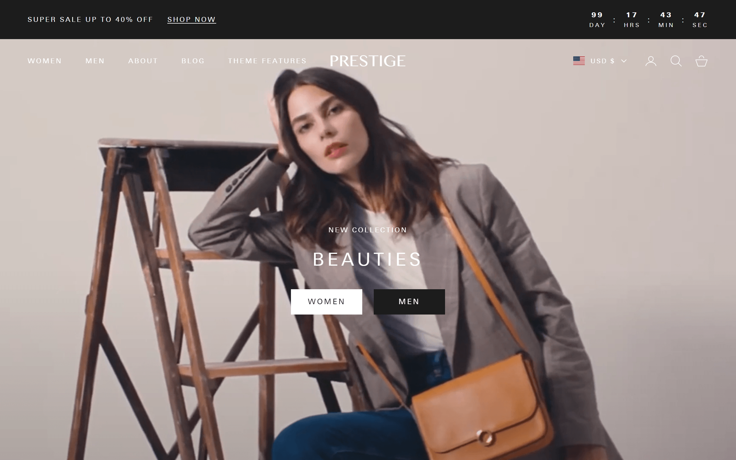 Prestige Shopify theme