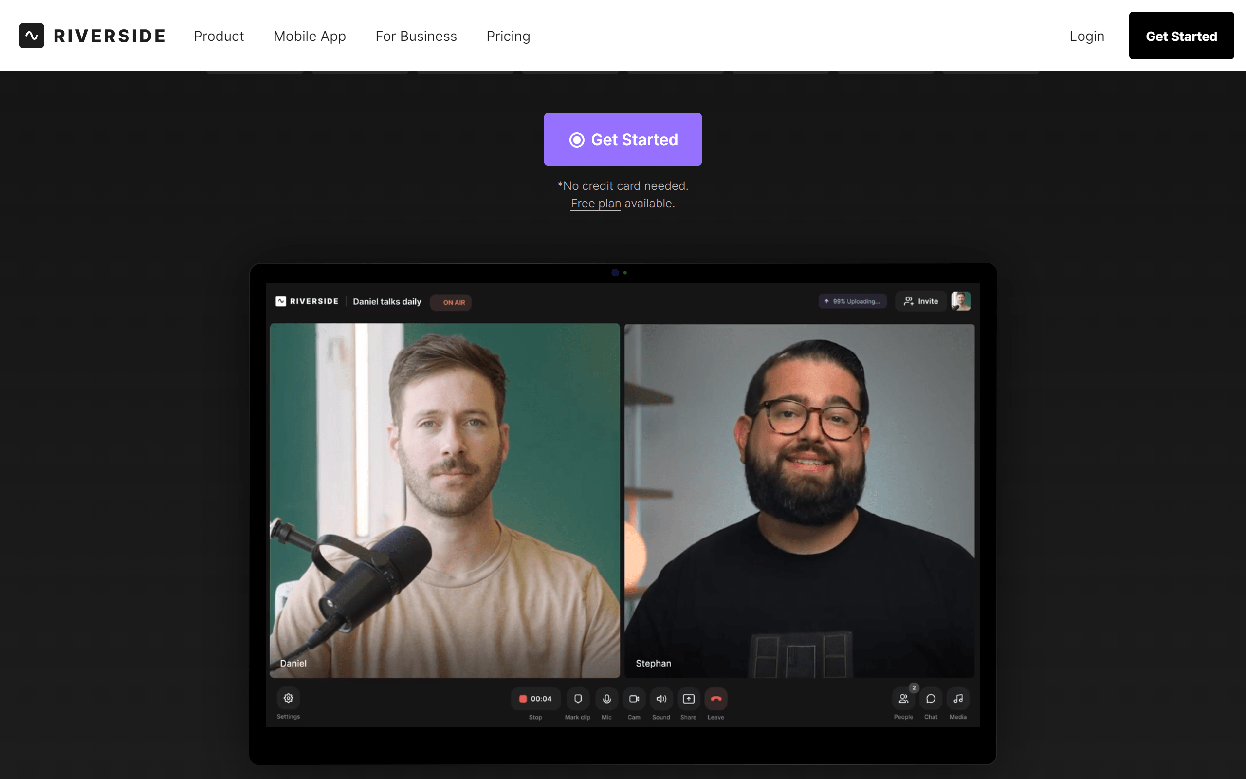 Riverside Content Creation Tool