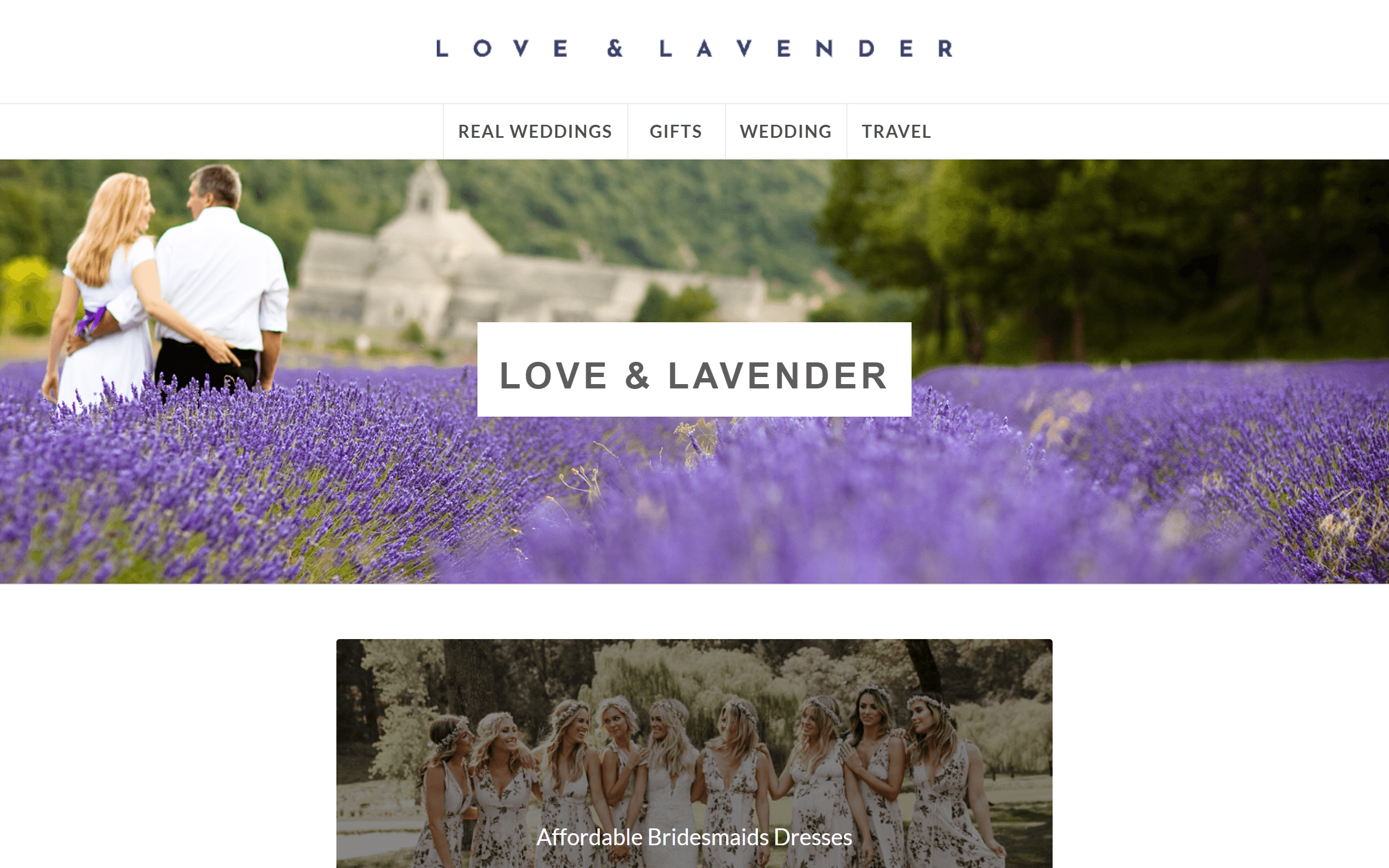 Love And Lavender Wedding Blog