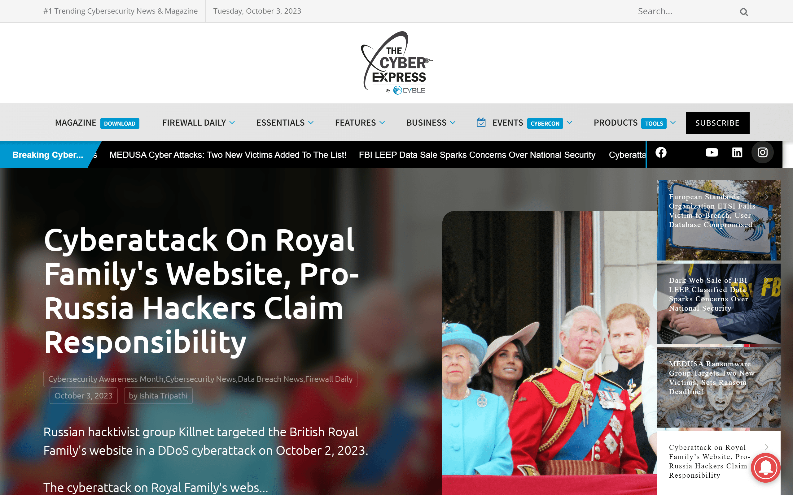 The Cyber Express cybersecurity blog