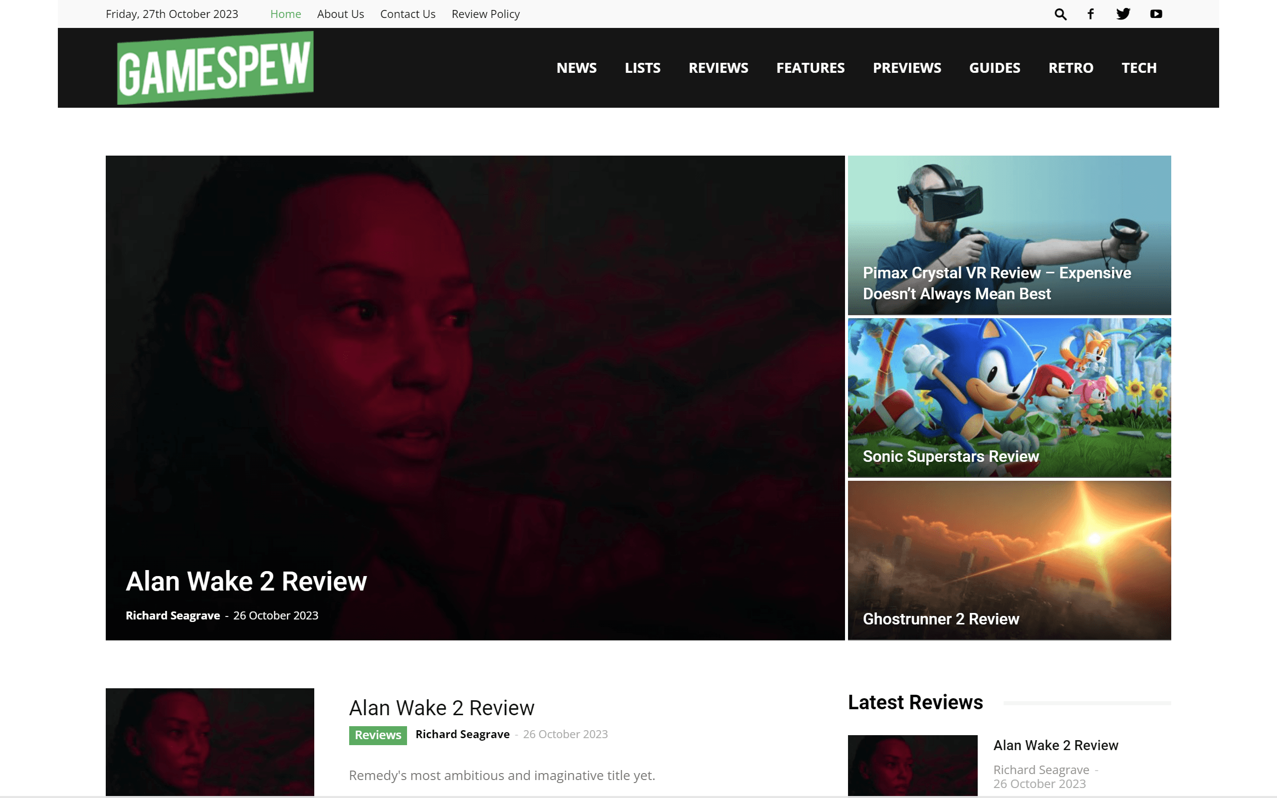 GameSpew gaming blog