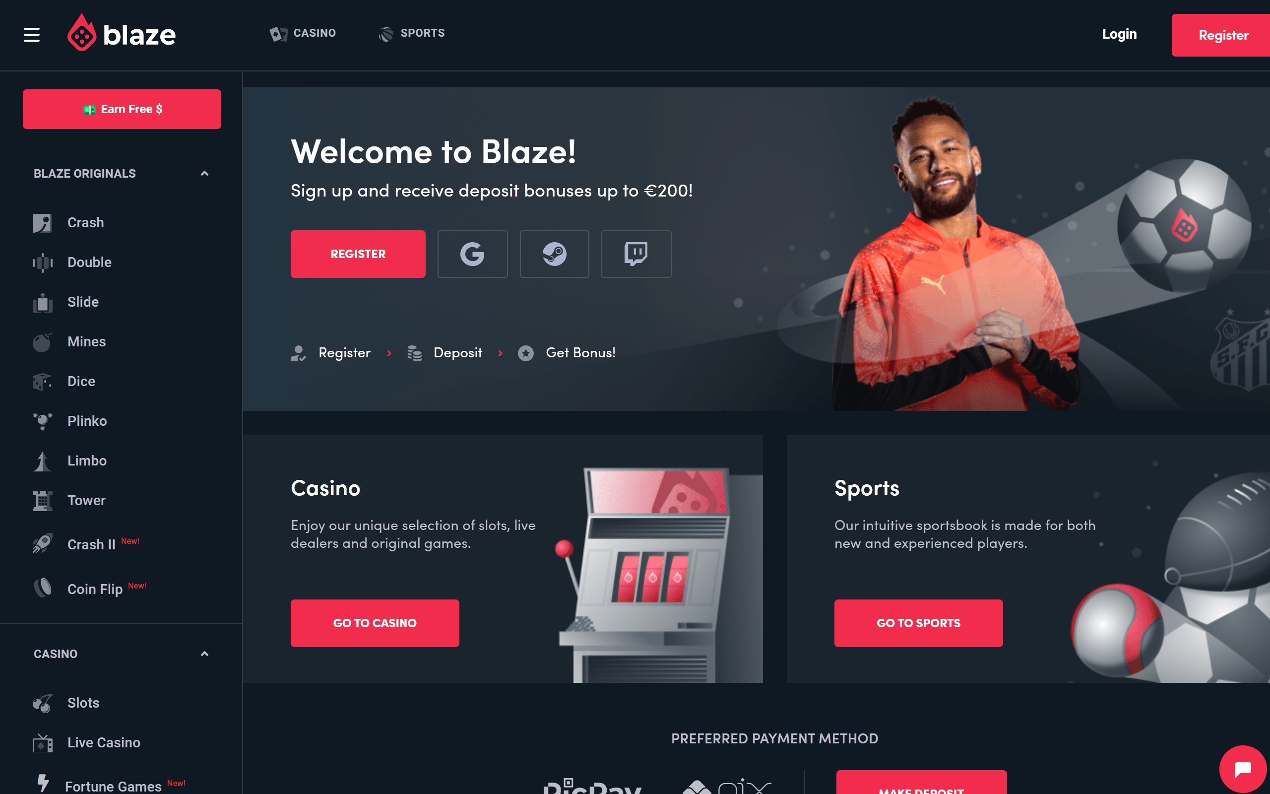 Blaze Gambling Sites