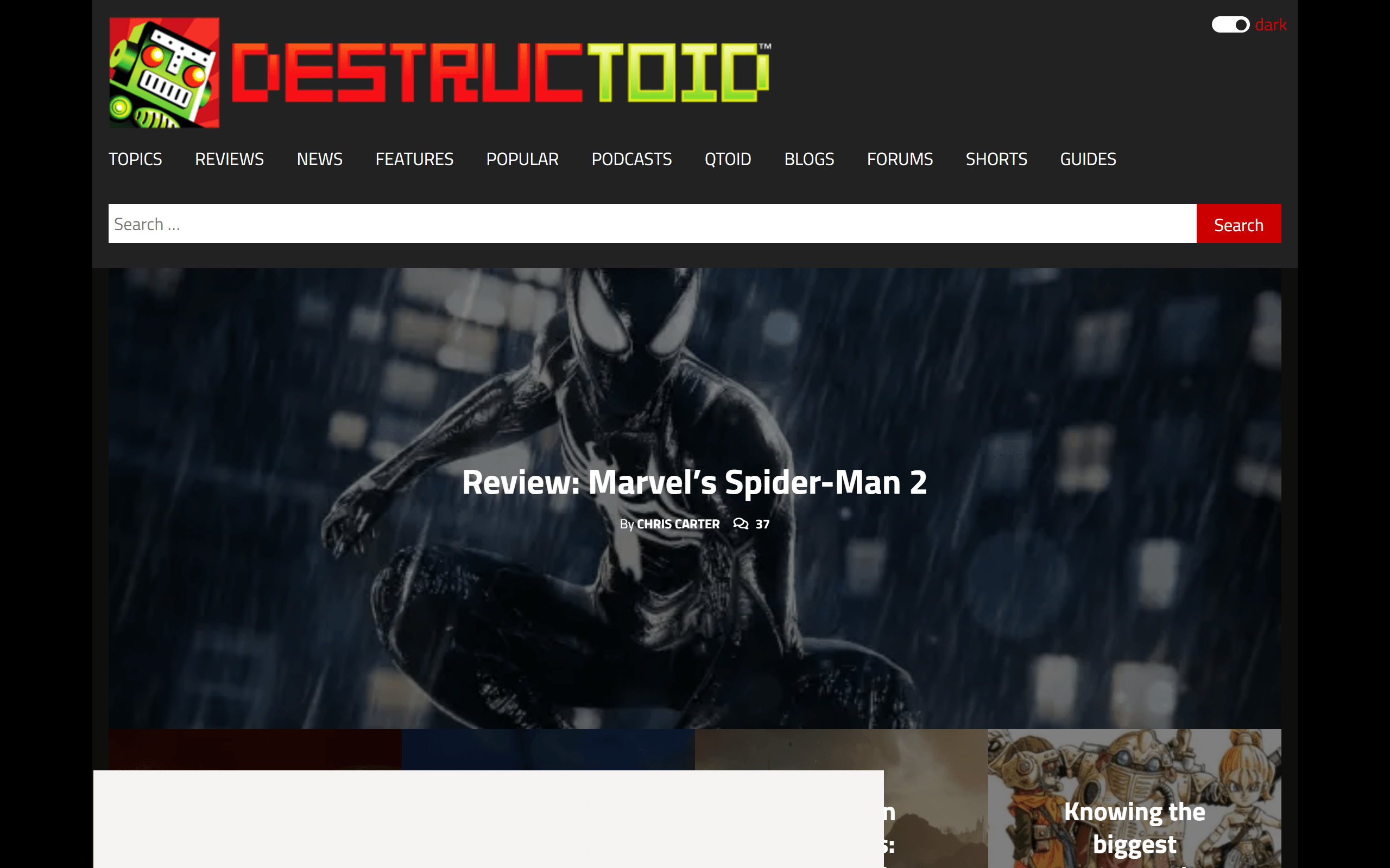 Destructoid gaming app