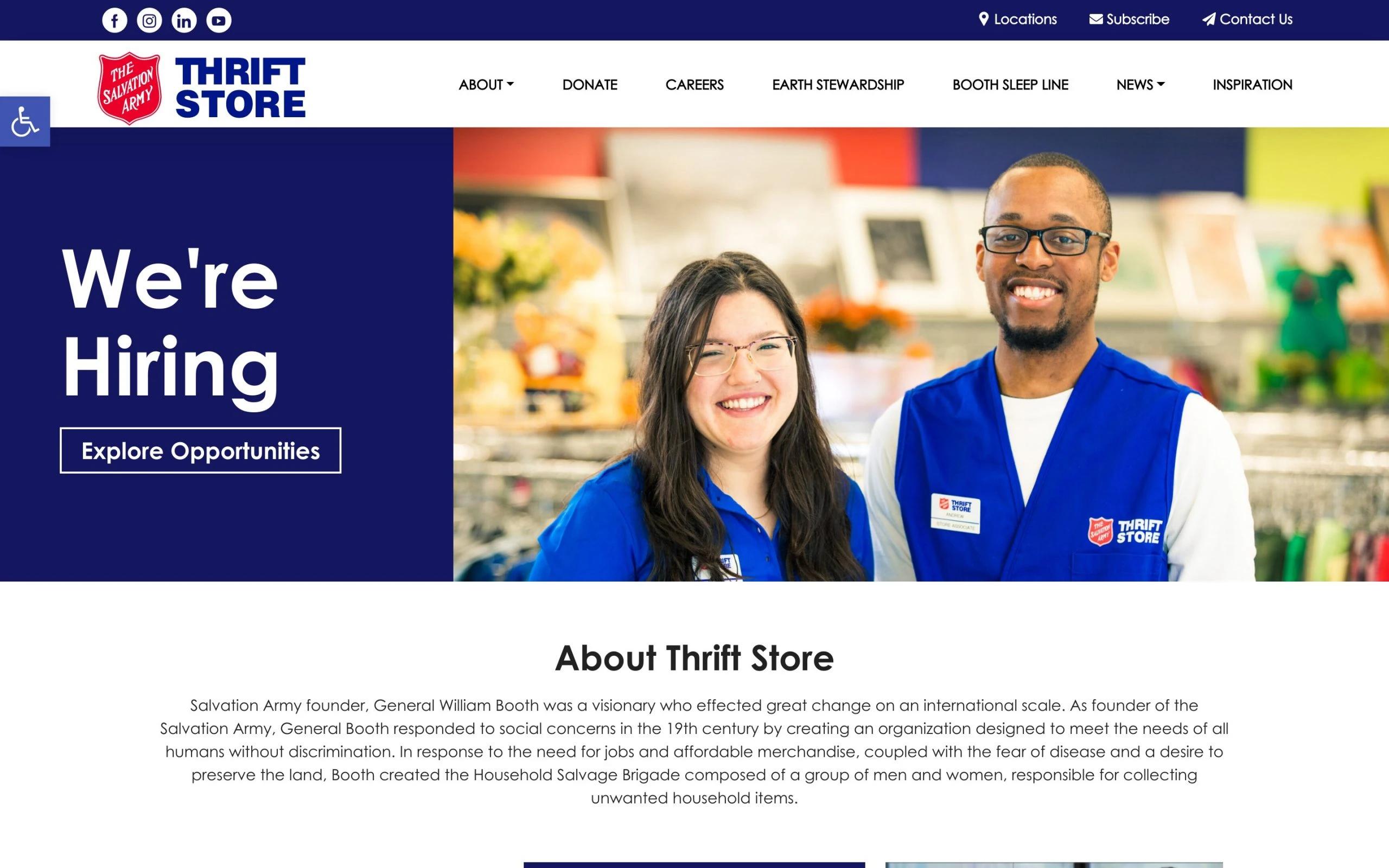 The Salvation Army Thrift Store