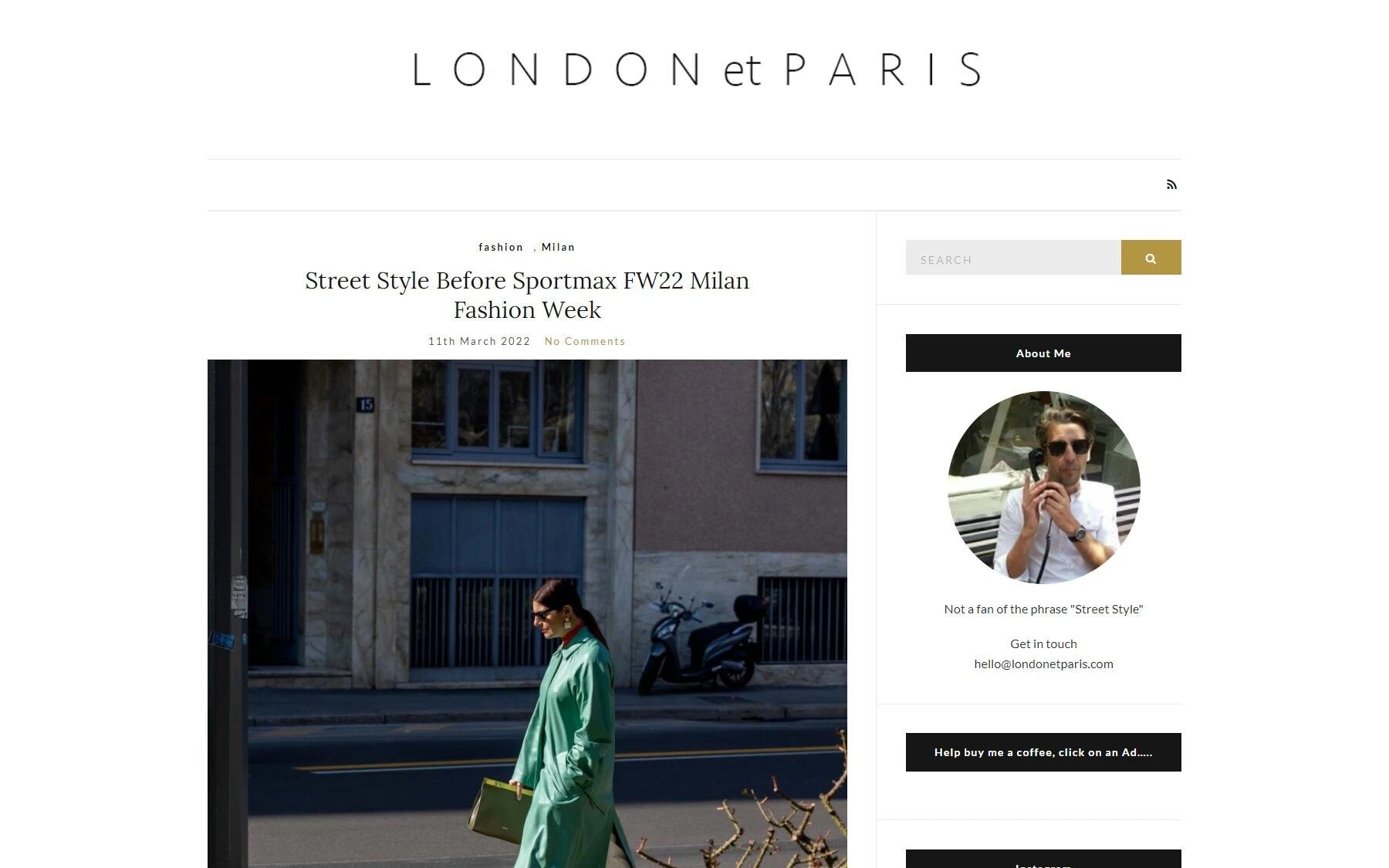 London et Paris fashion blog