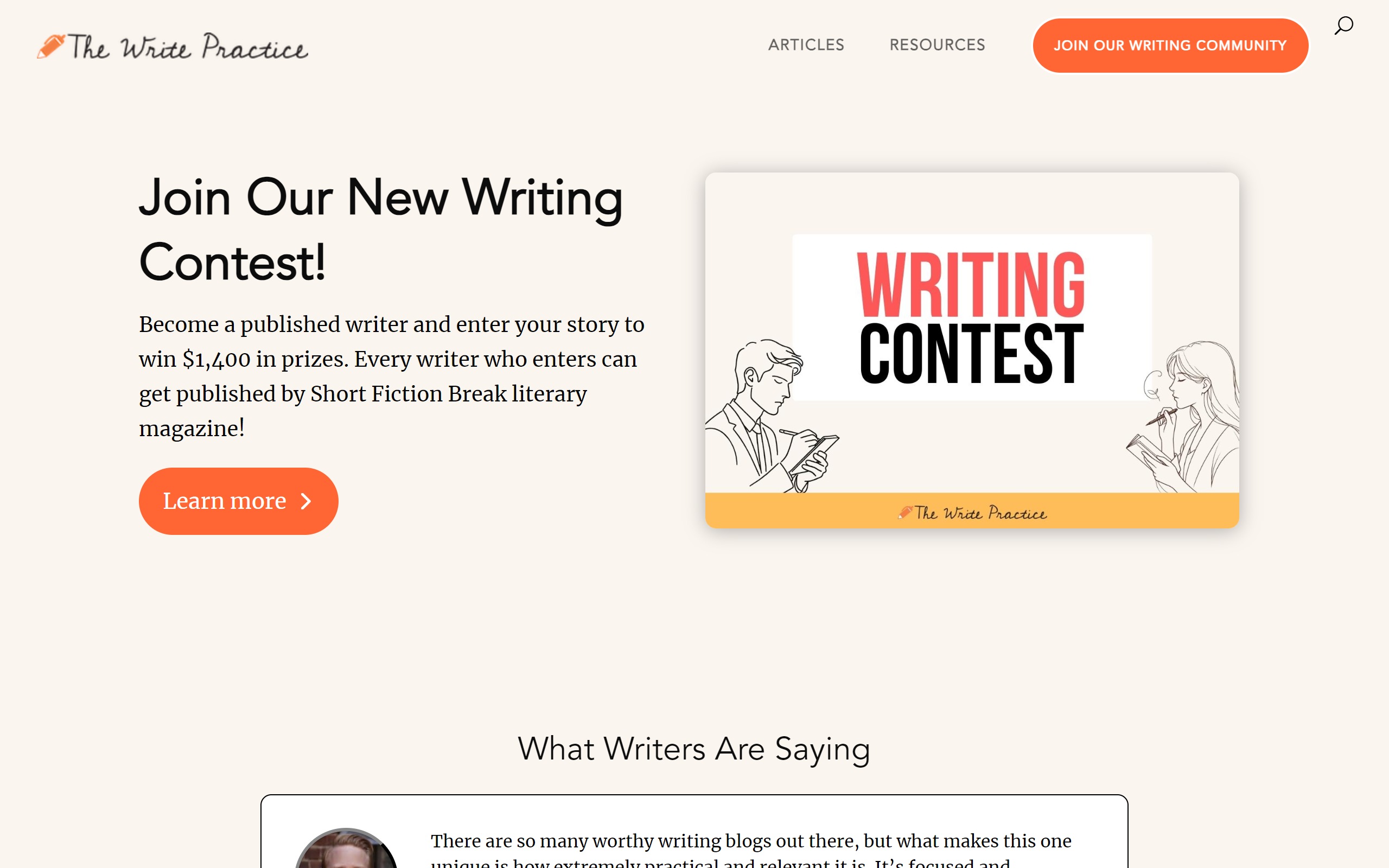 The Write Practice Websites for Writers