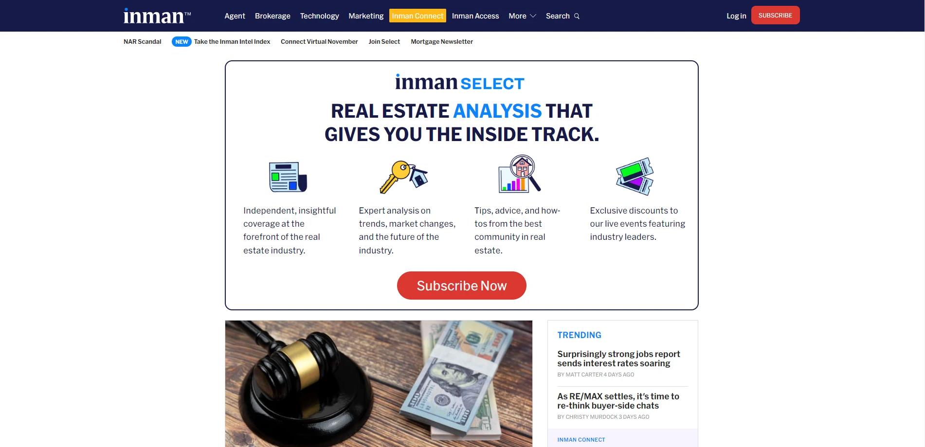 Inman real estate blog