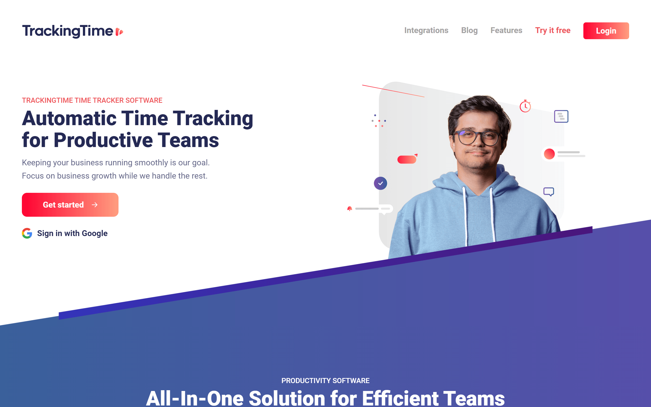 TrackingTime time tracking tool