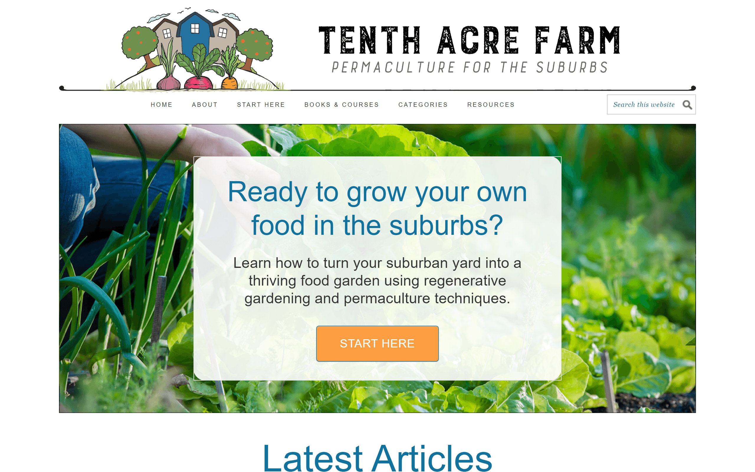 Tenth Acre Farm gardening blog
