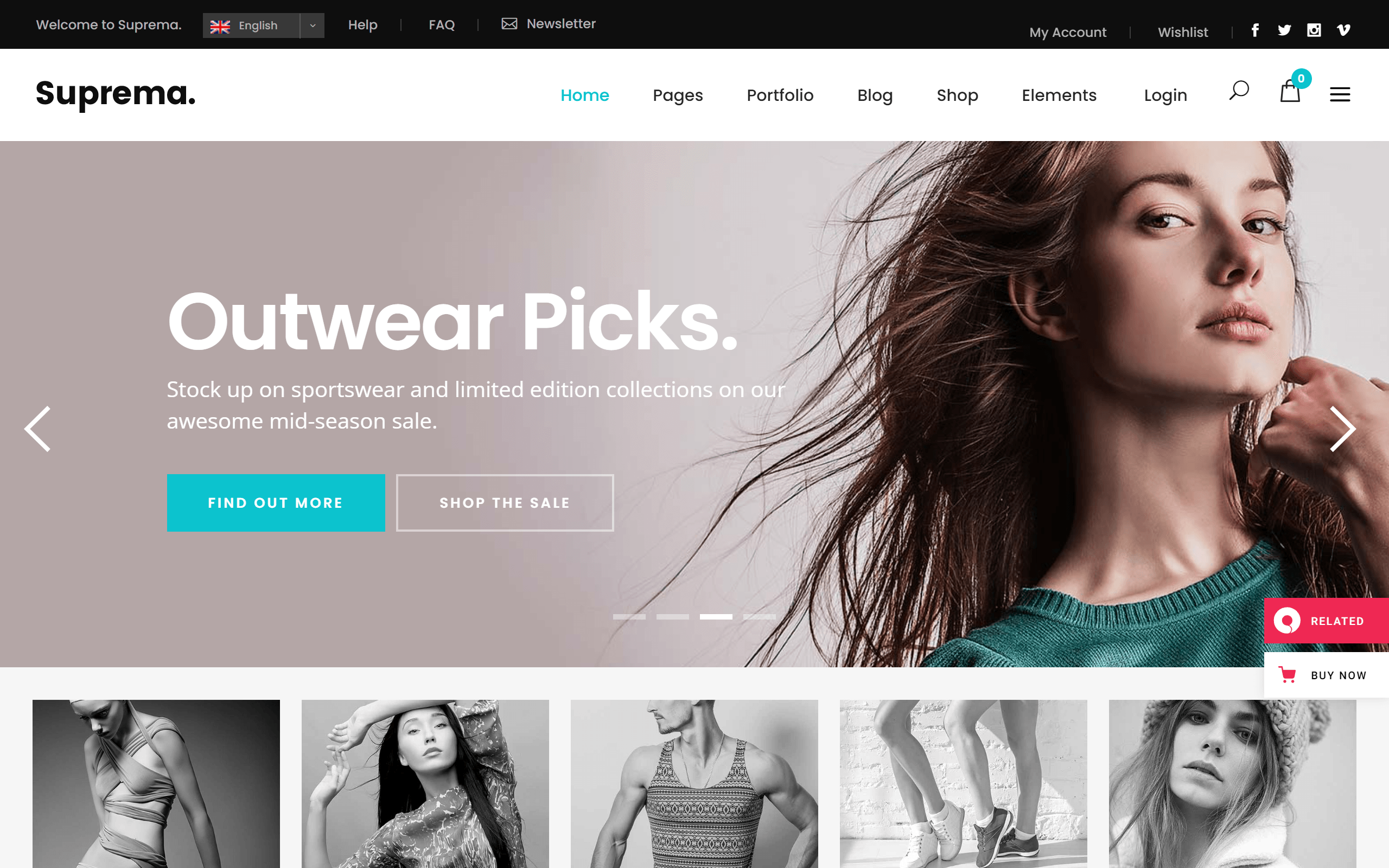 suprema wordpress ecommerce theme