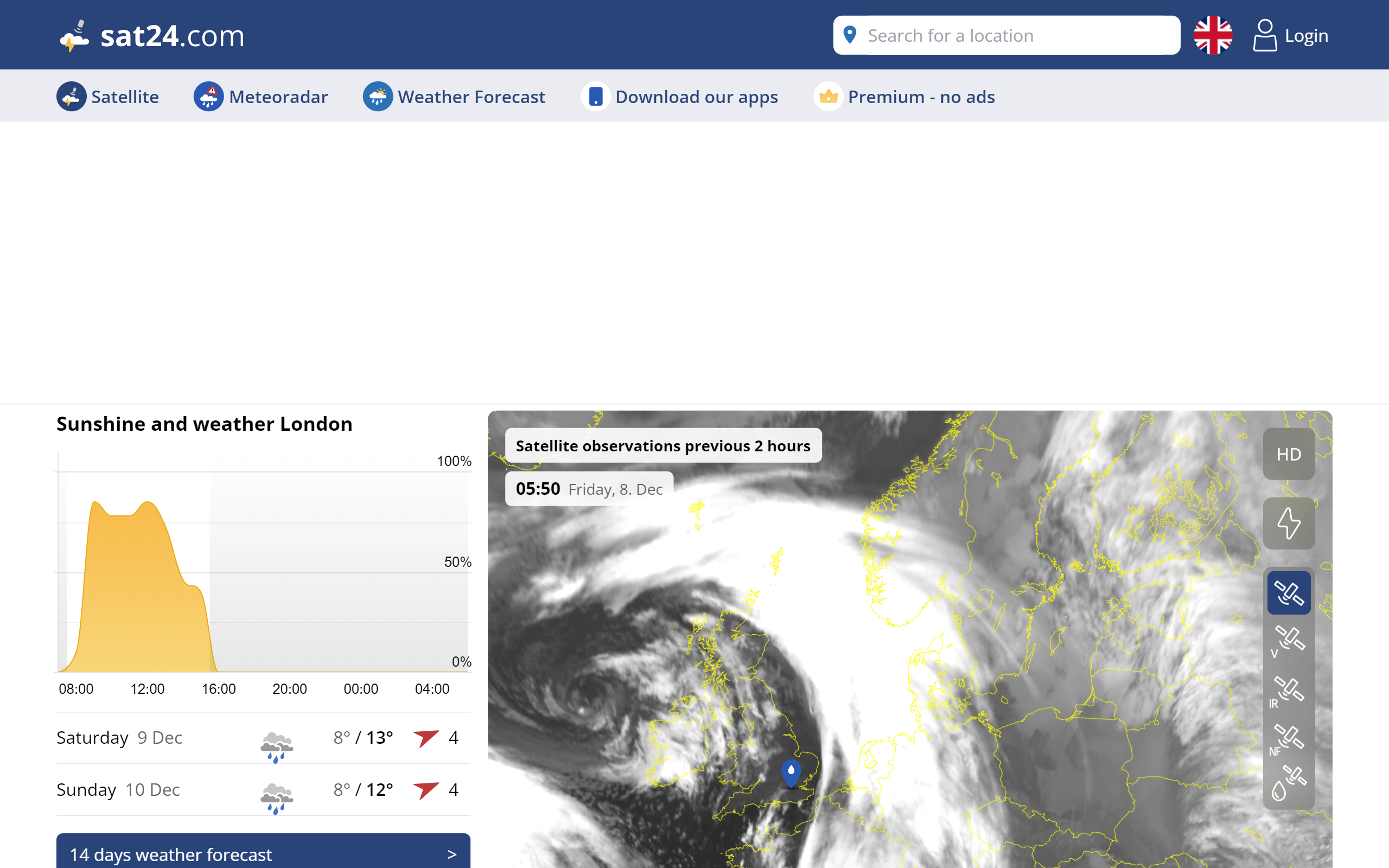 Sat24 Weather Site