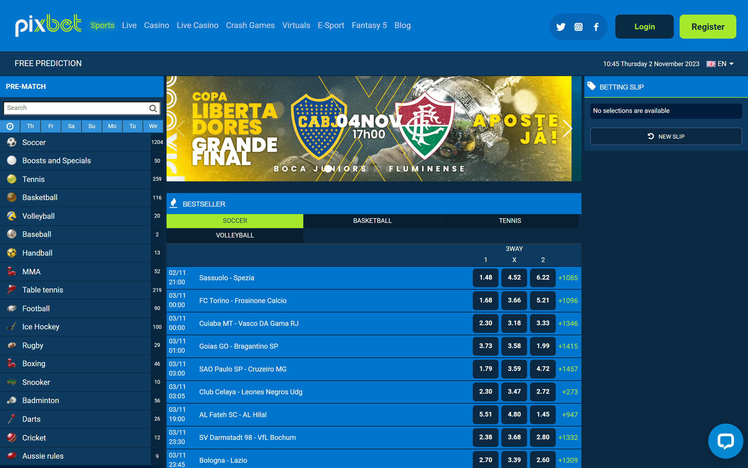 Pixbet Gambling Sites