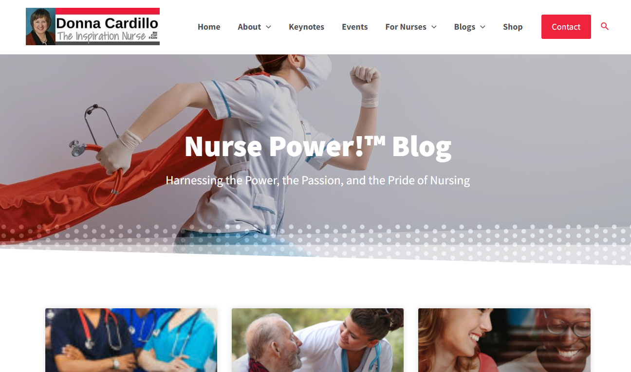 The Inspiration Nurse blog
