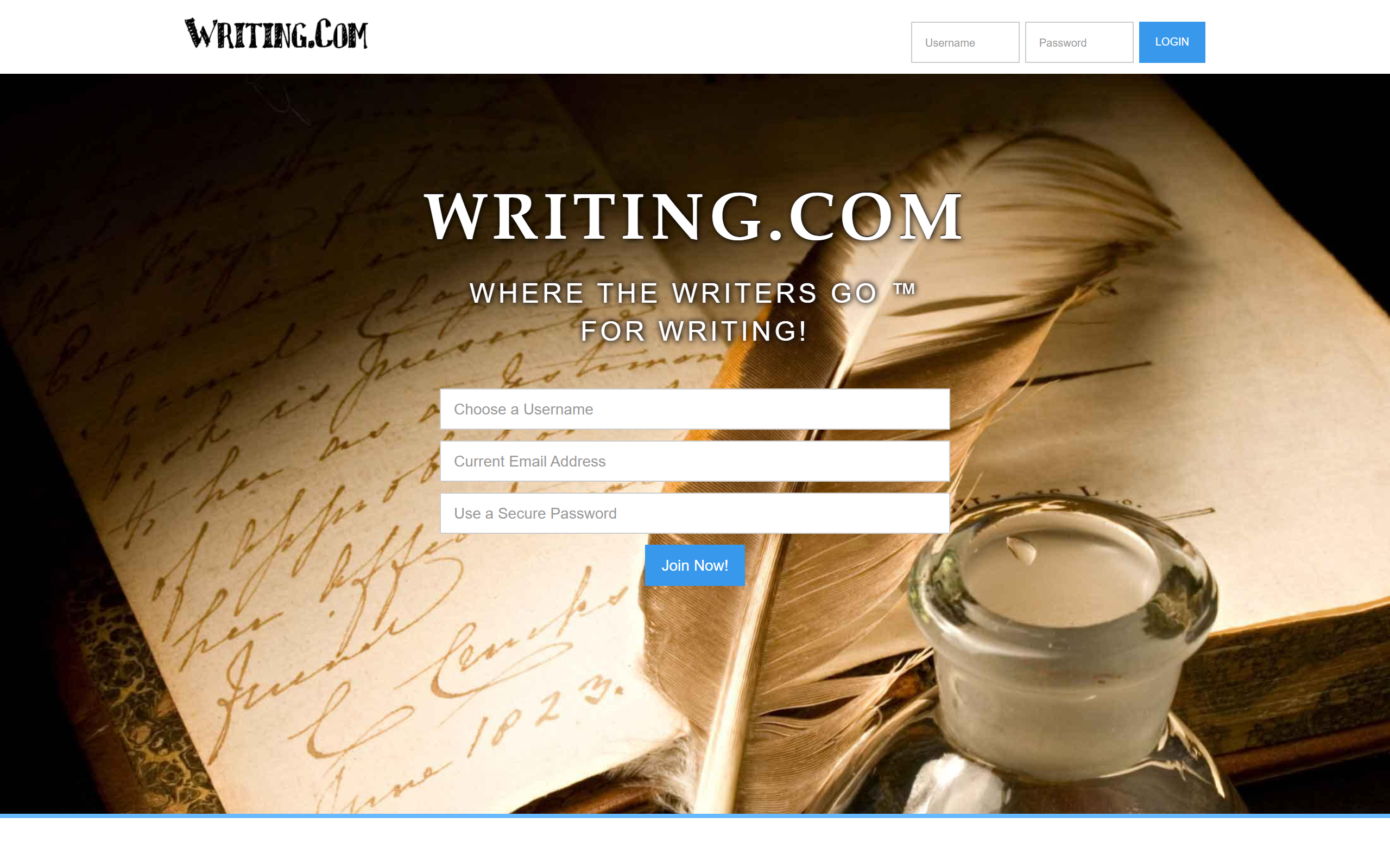Writing.com Websites for Writers