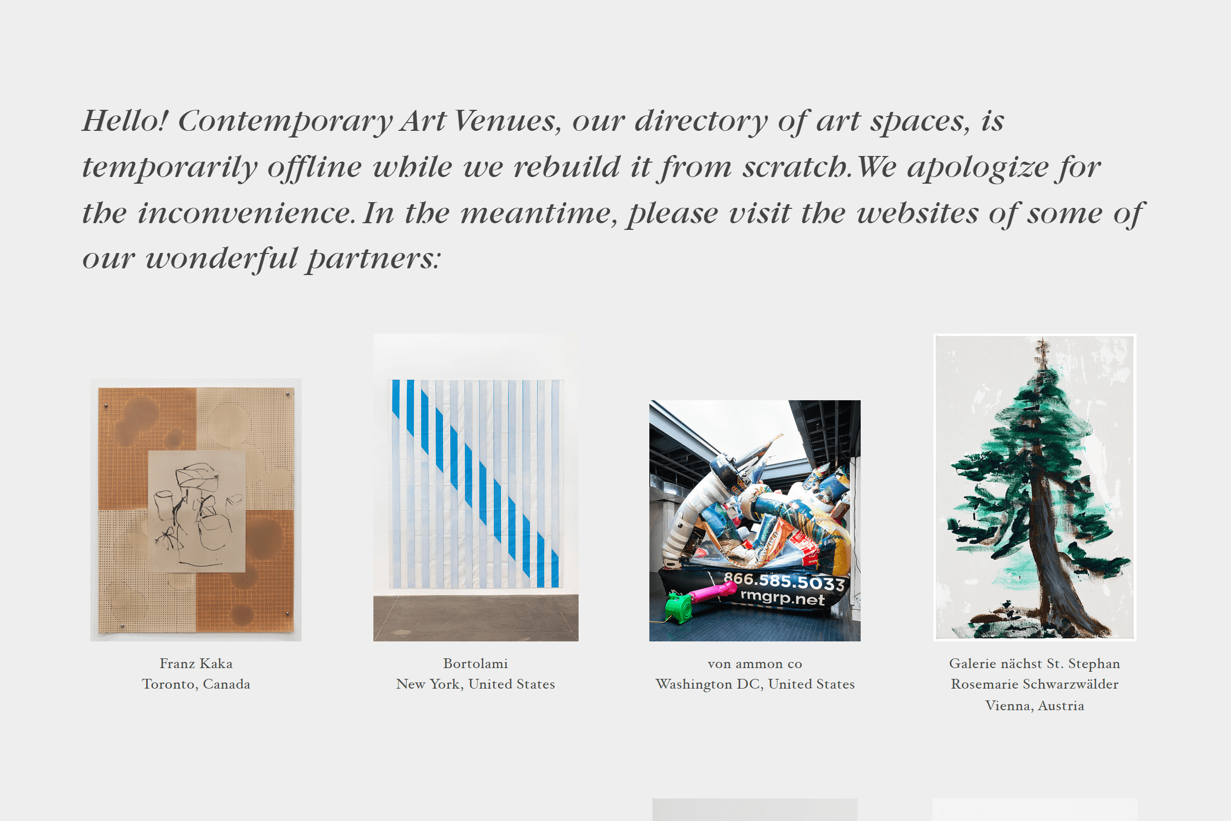 Contemporary Art Daily art blog