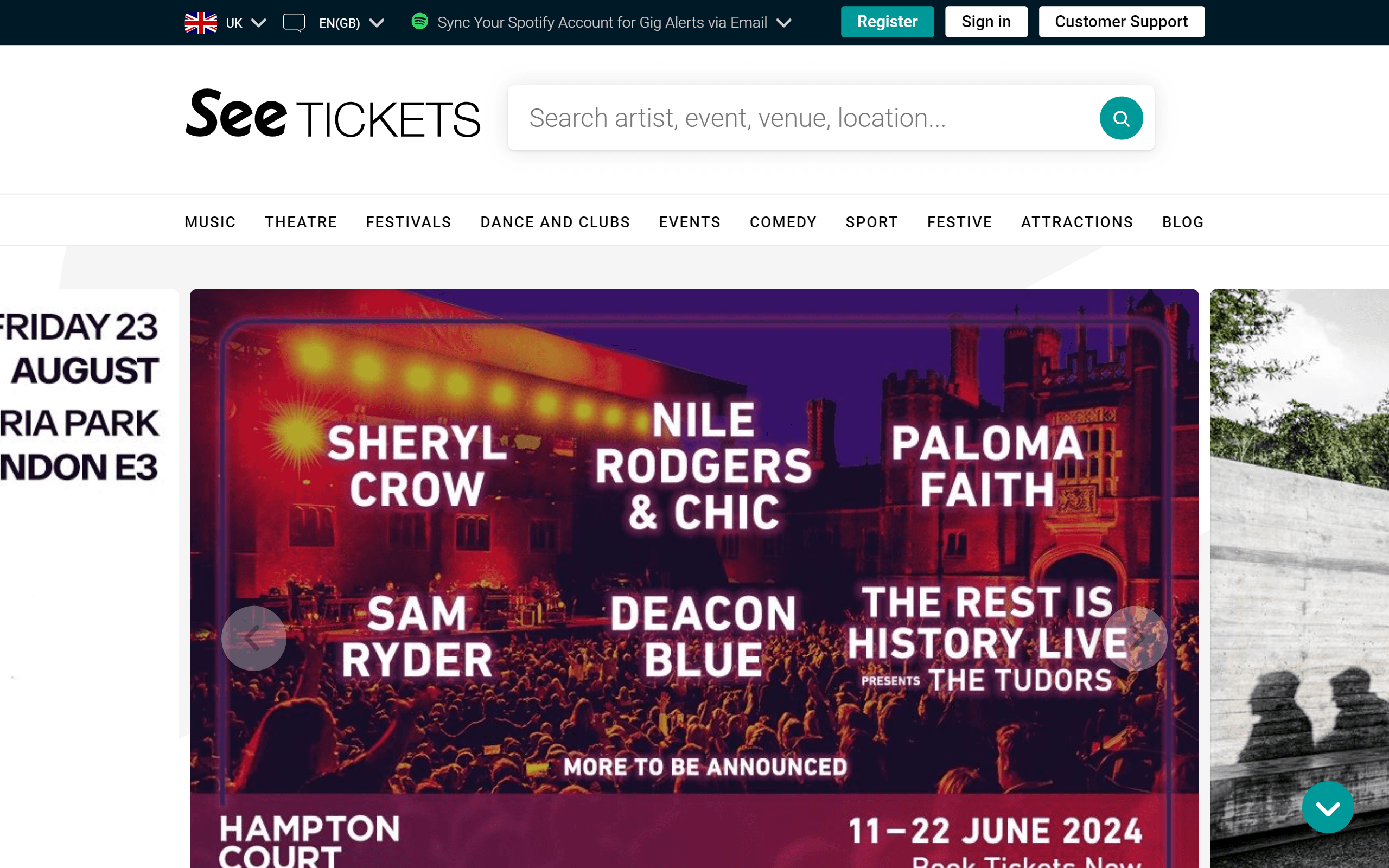See Tickets Concert Ticket Site