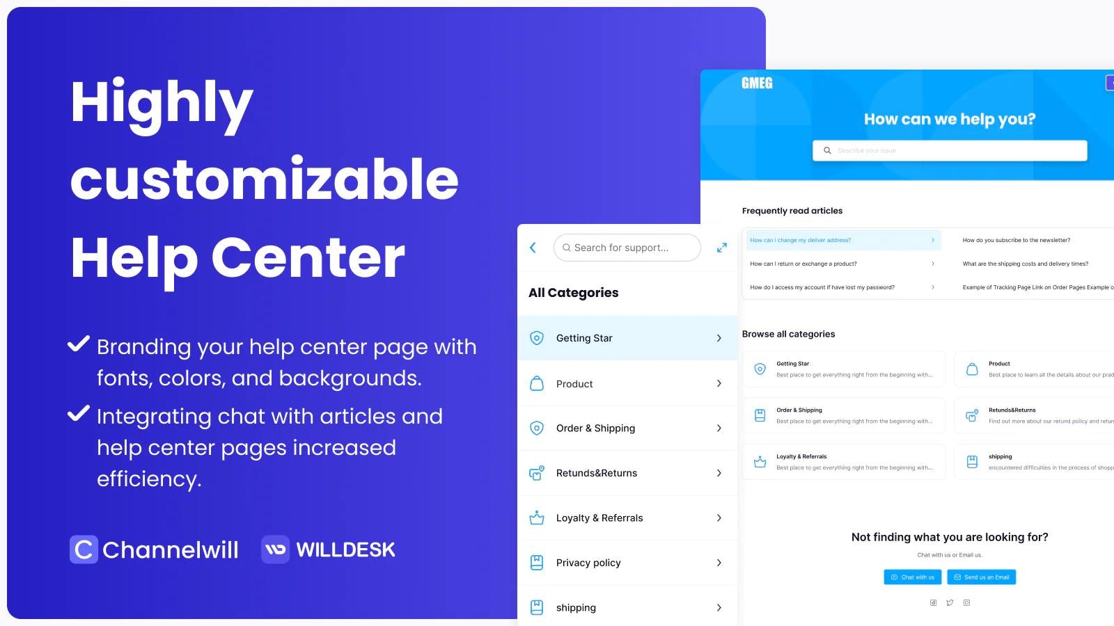 Willdesk‑Live Chat, Helpdesk Shopify App