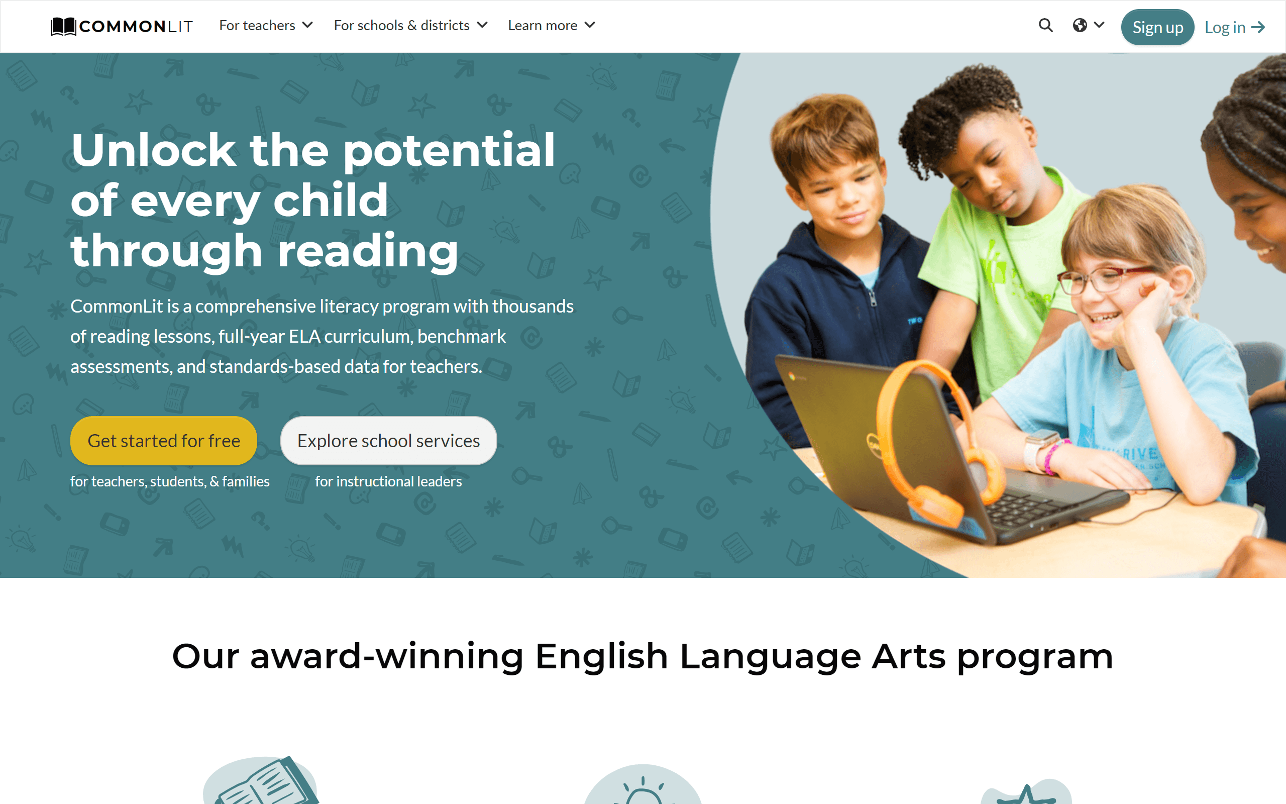CommonLit Reading Website