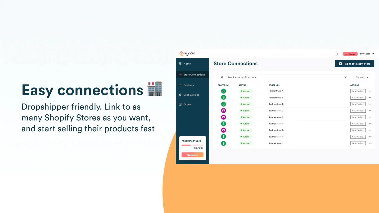 Syncio Multi Store Sync Shopify App
